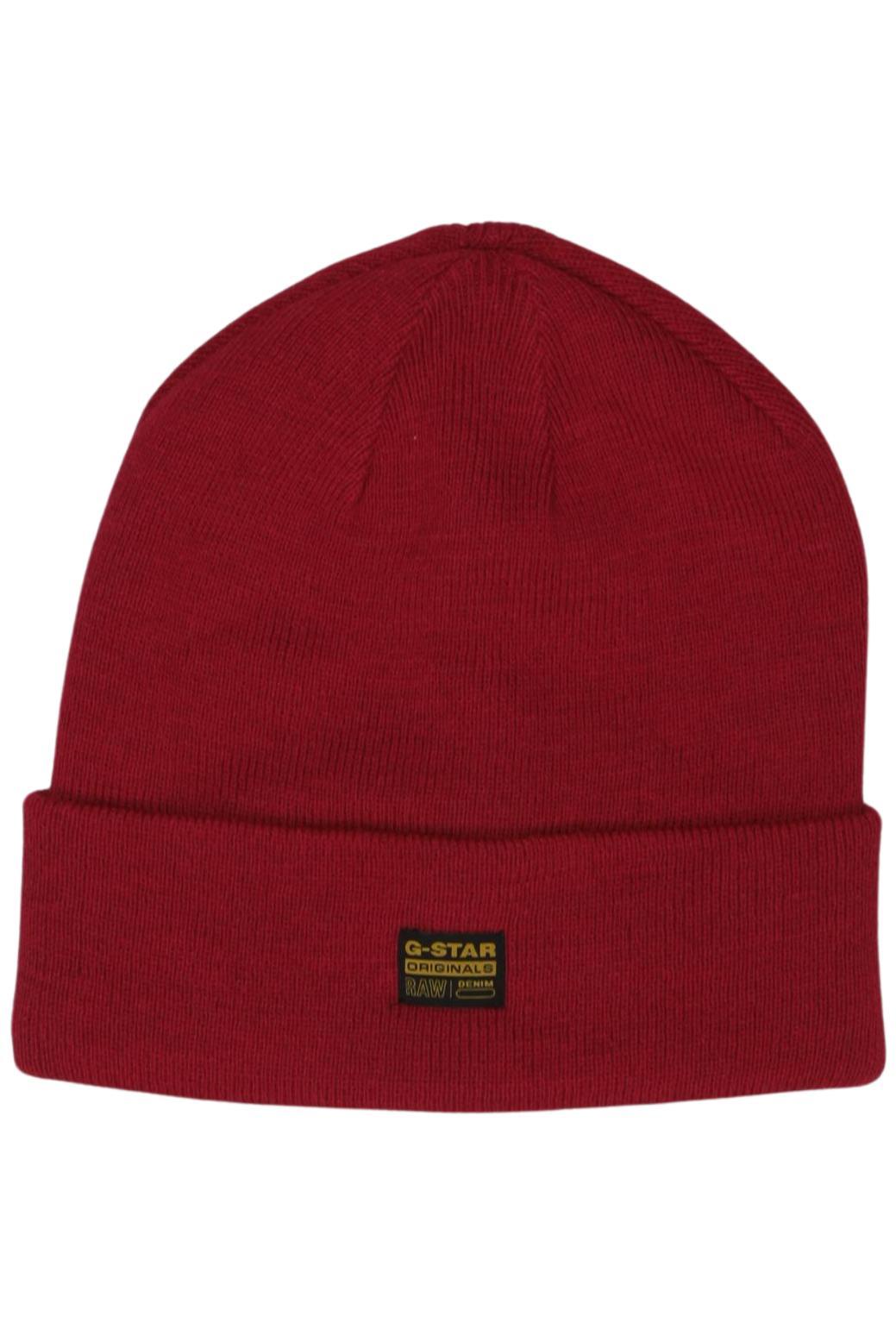 

G Star RAW Damen Hut/Mütze, rot, Gr. uni