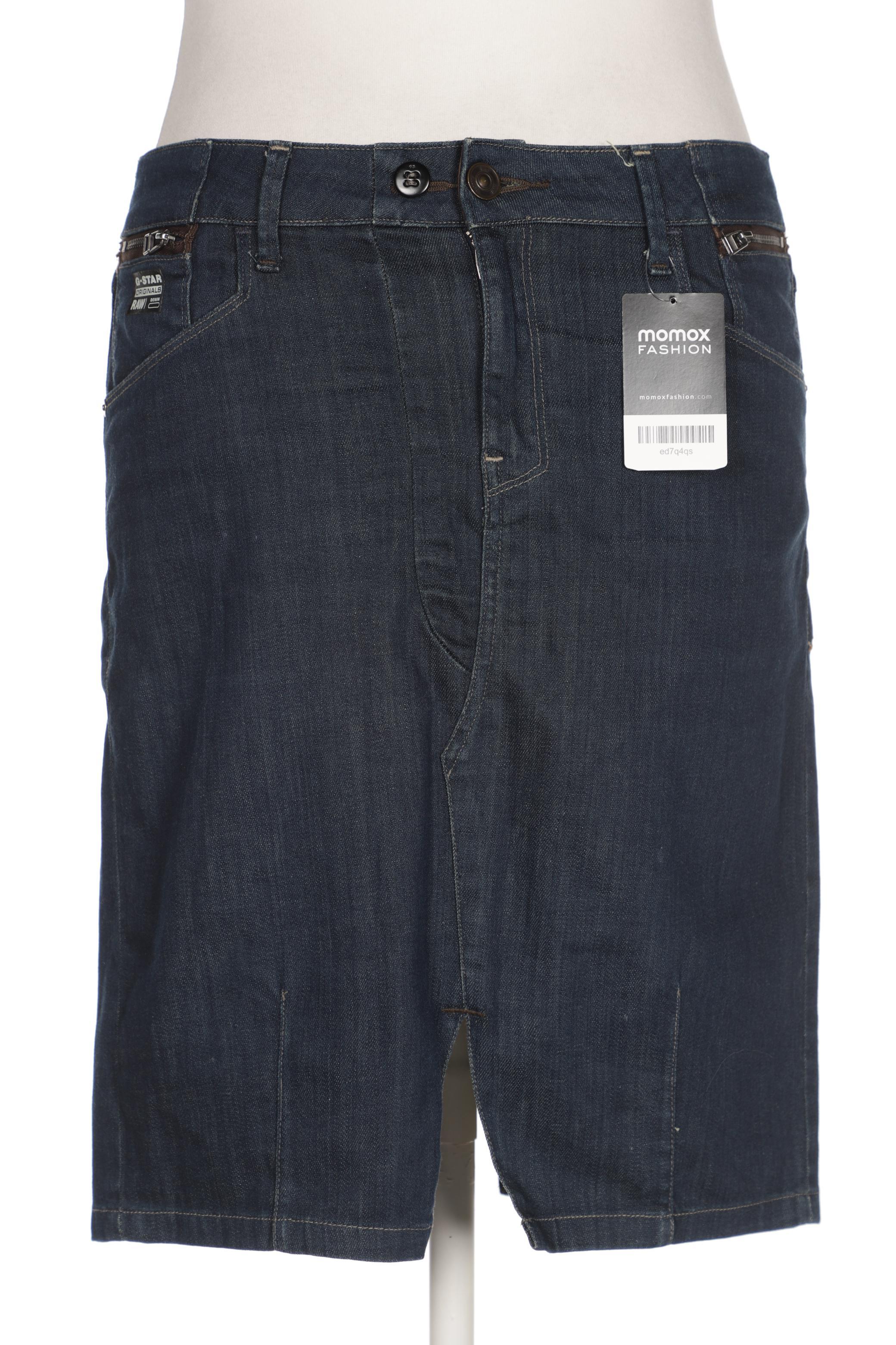 

G Star RAW Damen Rock, blau, Gr. 35