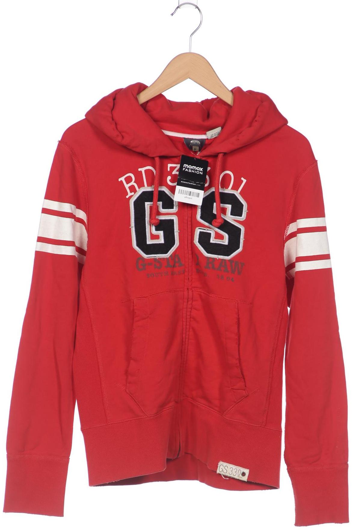

G Star RAW Herren Kapuzenpullover, rot, Gr. 48