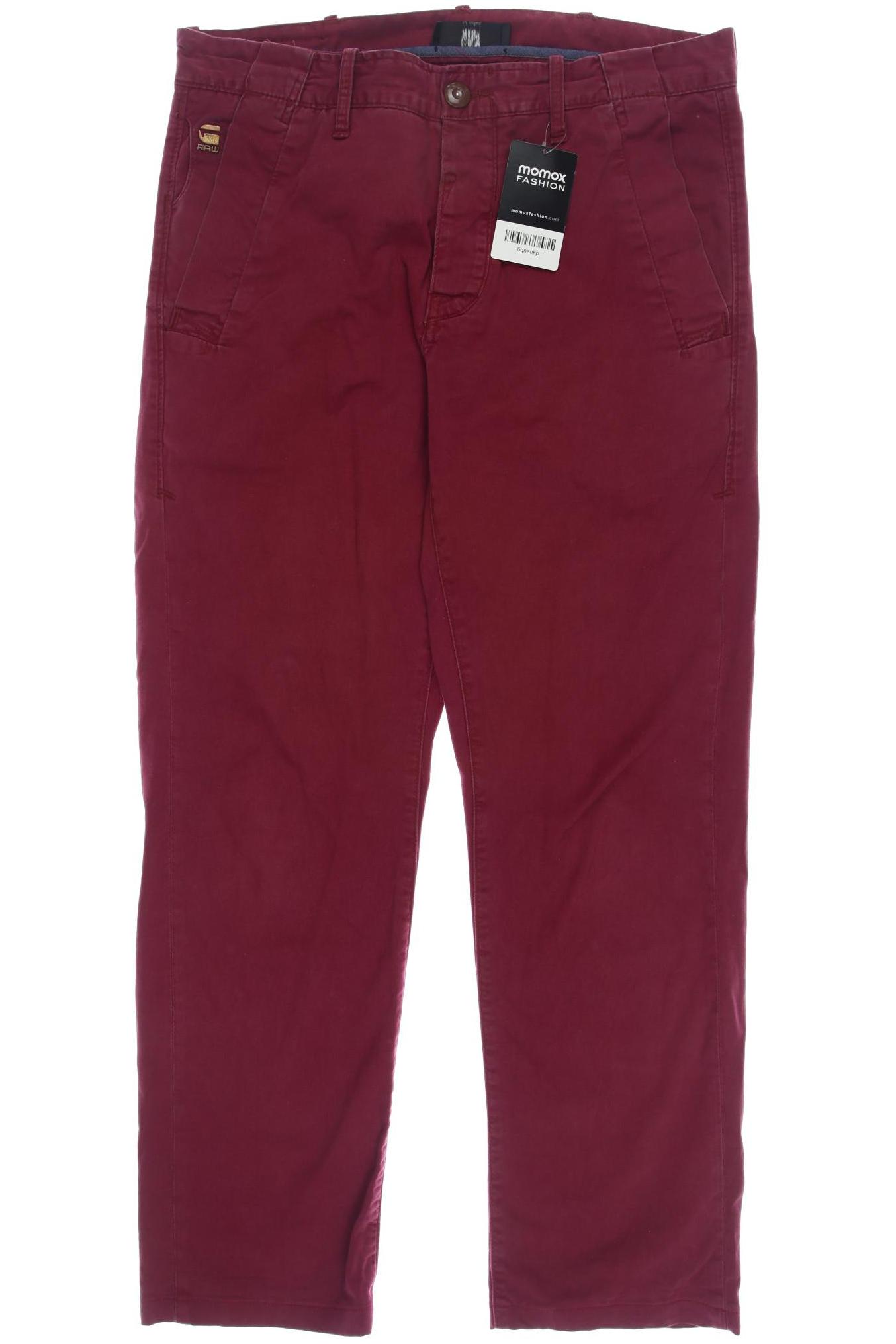

G Star RAW Herren Stoffhose, bordeaux, Gr. 32