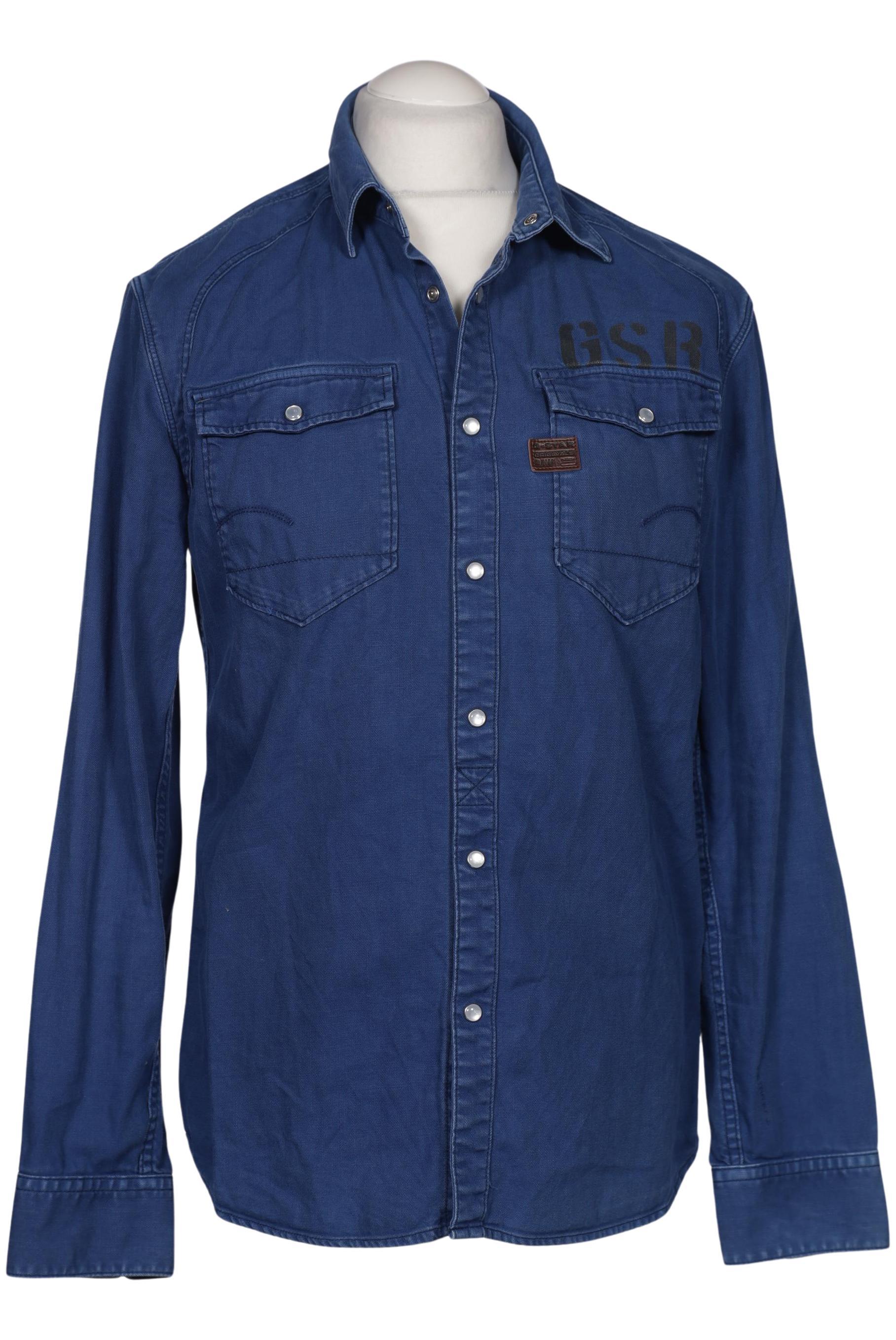 

G Star RAW Herren Hemd, blau, Gr. 52