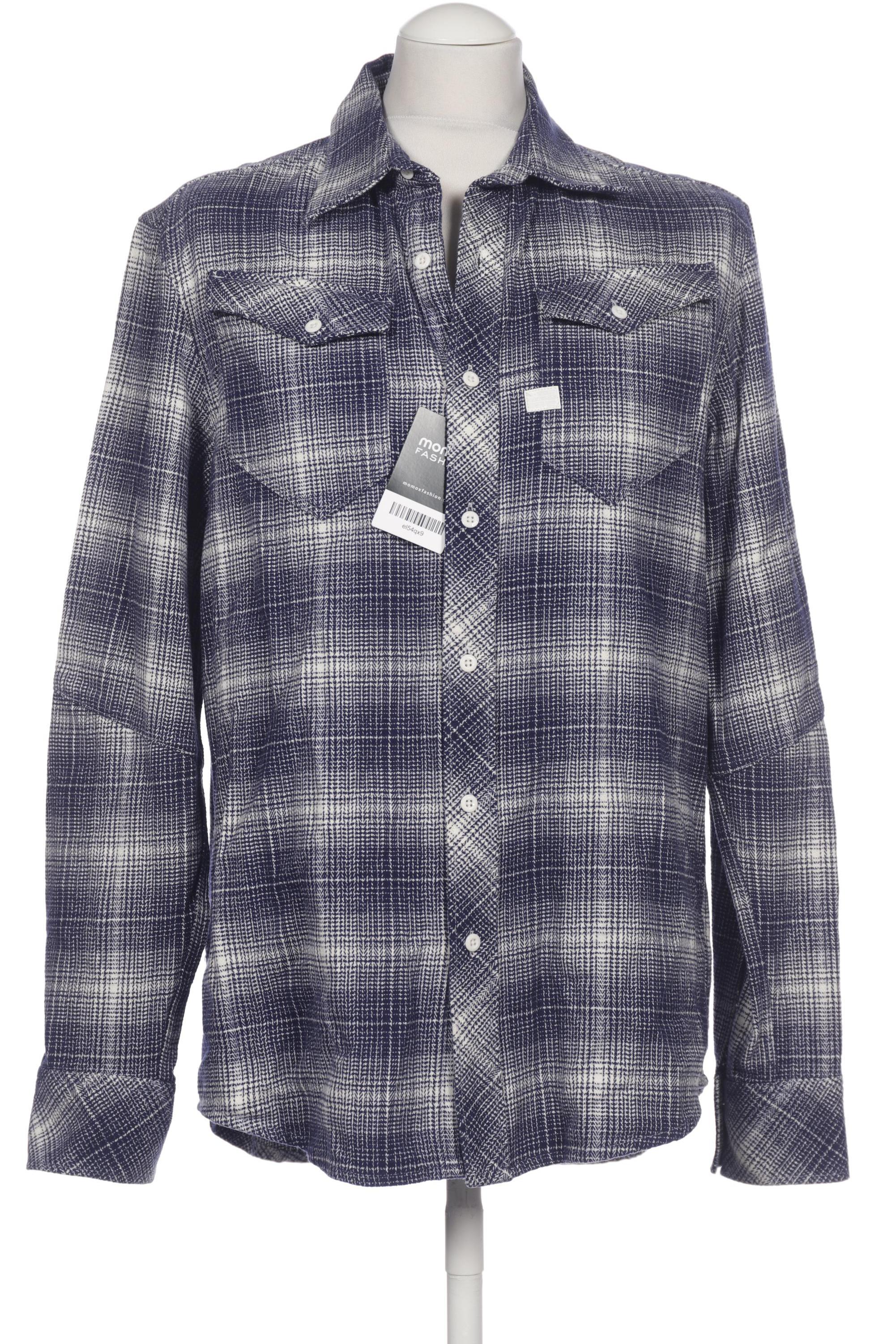 

G STAR RAW Herren Hemd, marineblau