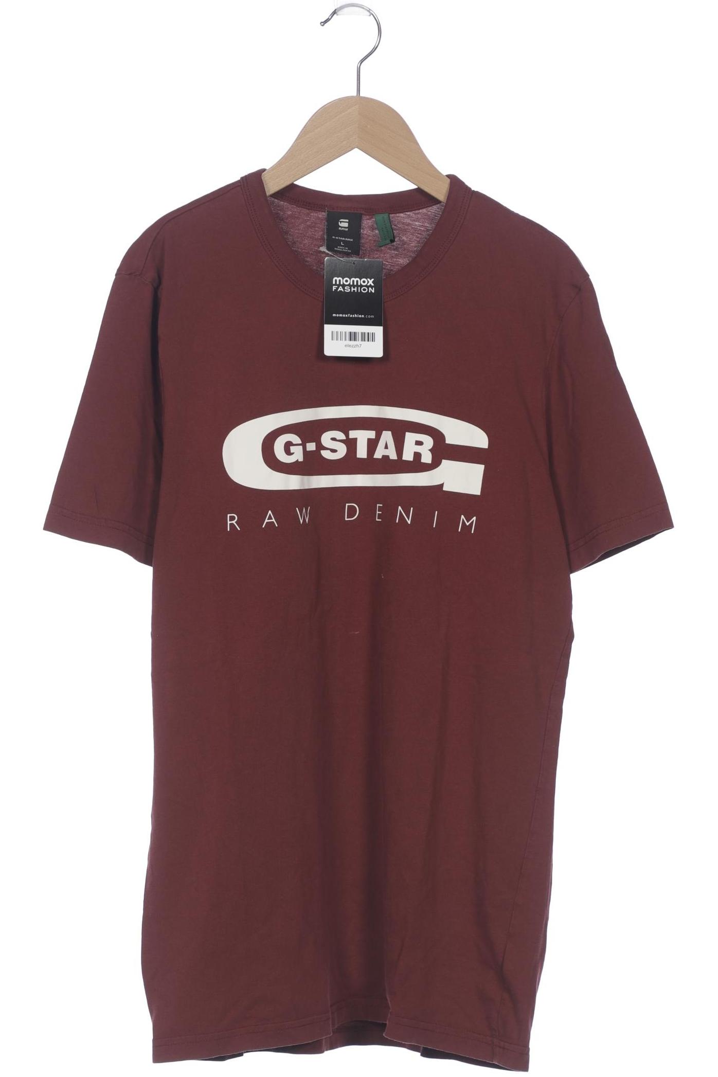 

G Star RAW Herren T-Shirt, bordeaux, Gr. 52