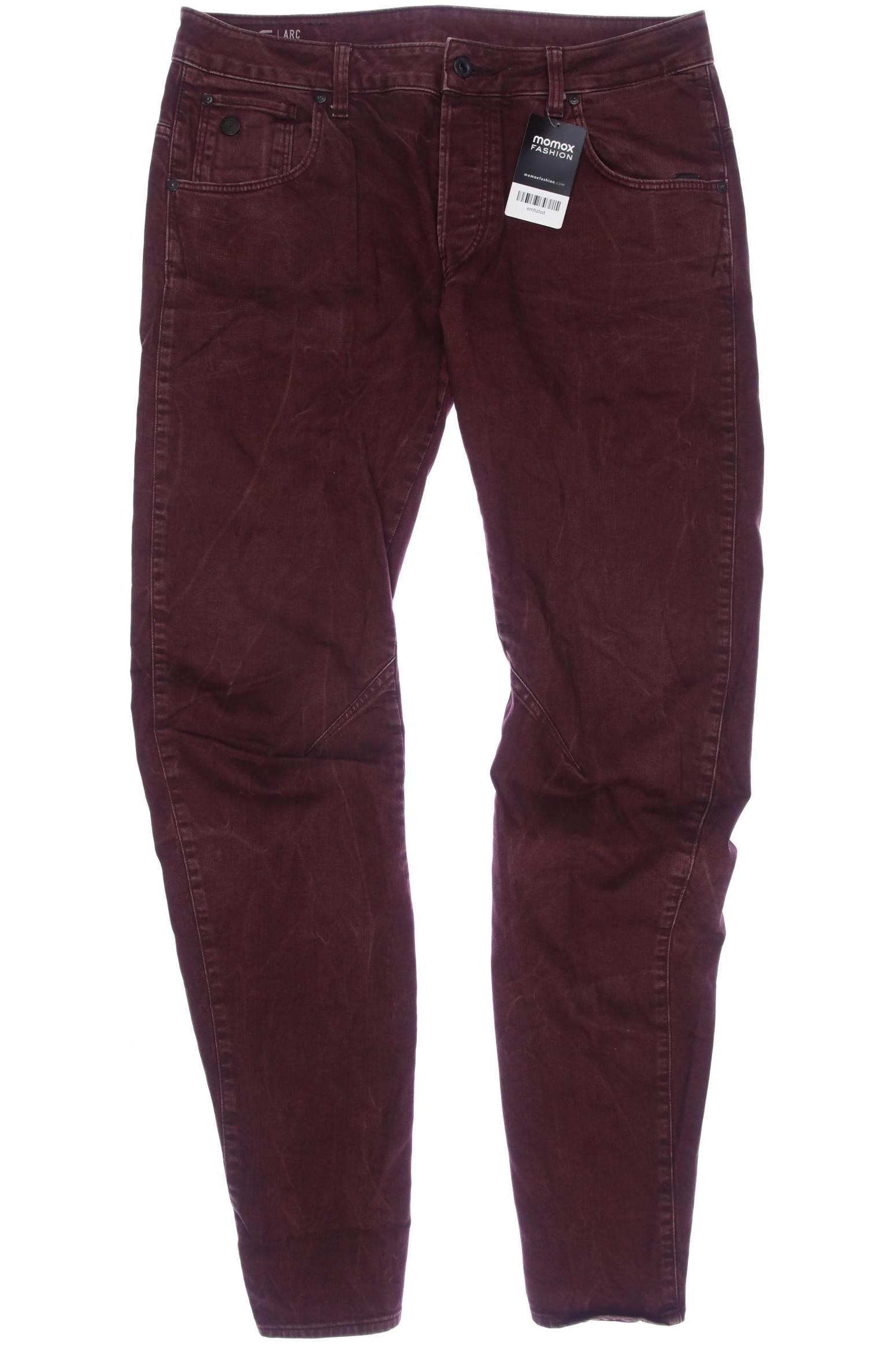 

G Star RAW Herren Jeans, bordeaux, Gr. 33