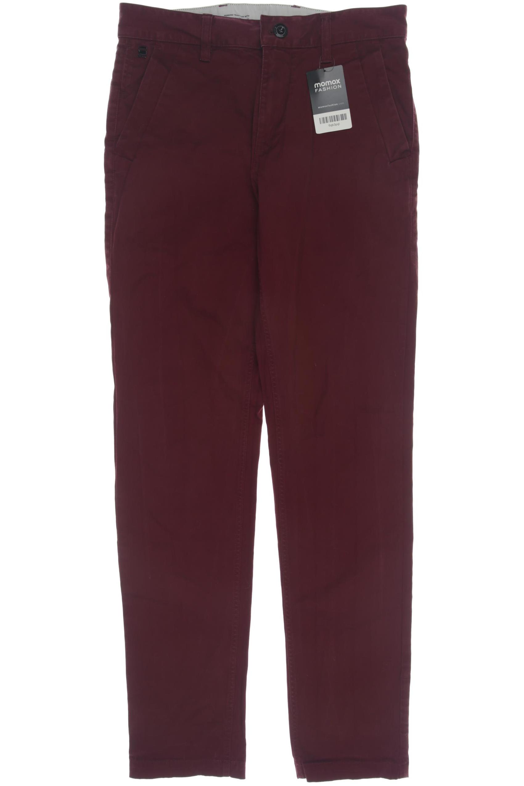 

G-Star RAW Herren Stoffhose, bordeaux, Gr. 48