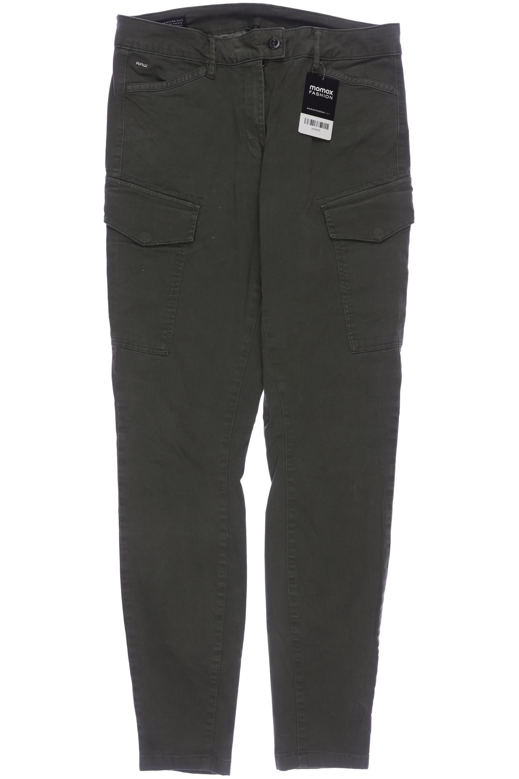 

G Star RAW Damen Stoffhose, grün, Gr. 32