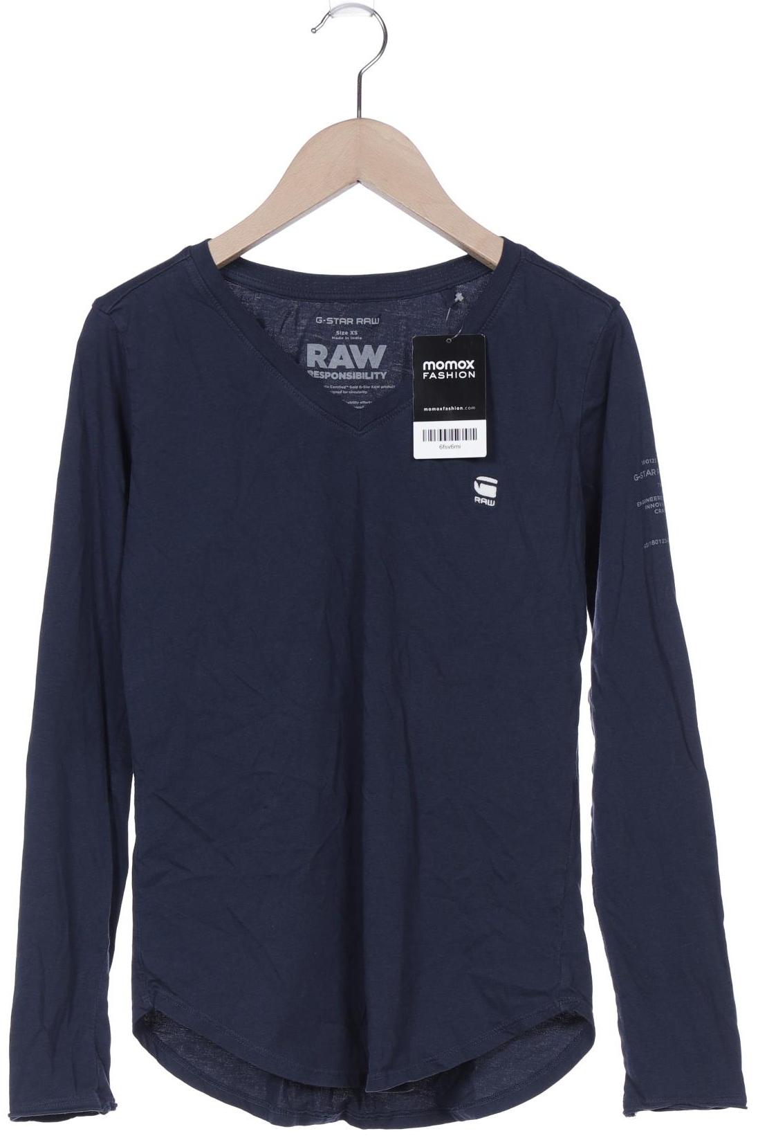 

G Star RAW Damen Langarmshirt, marineblau, Gr. 34