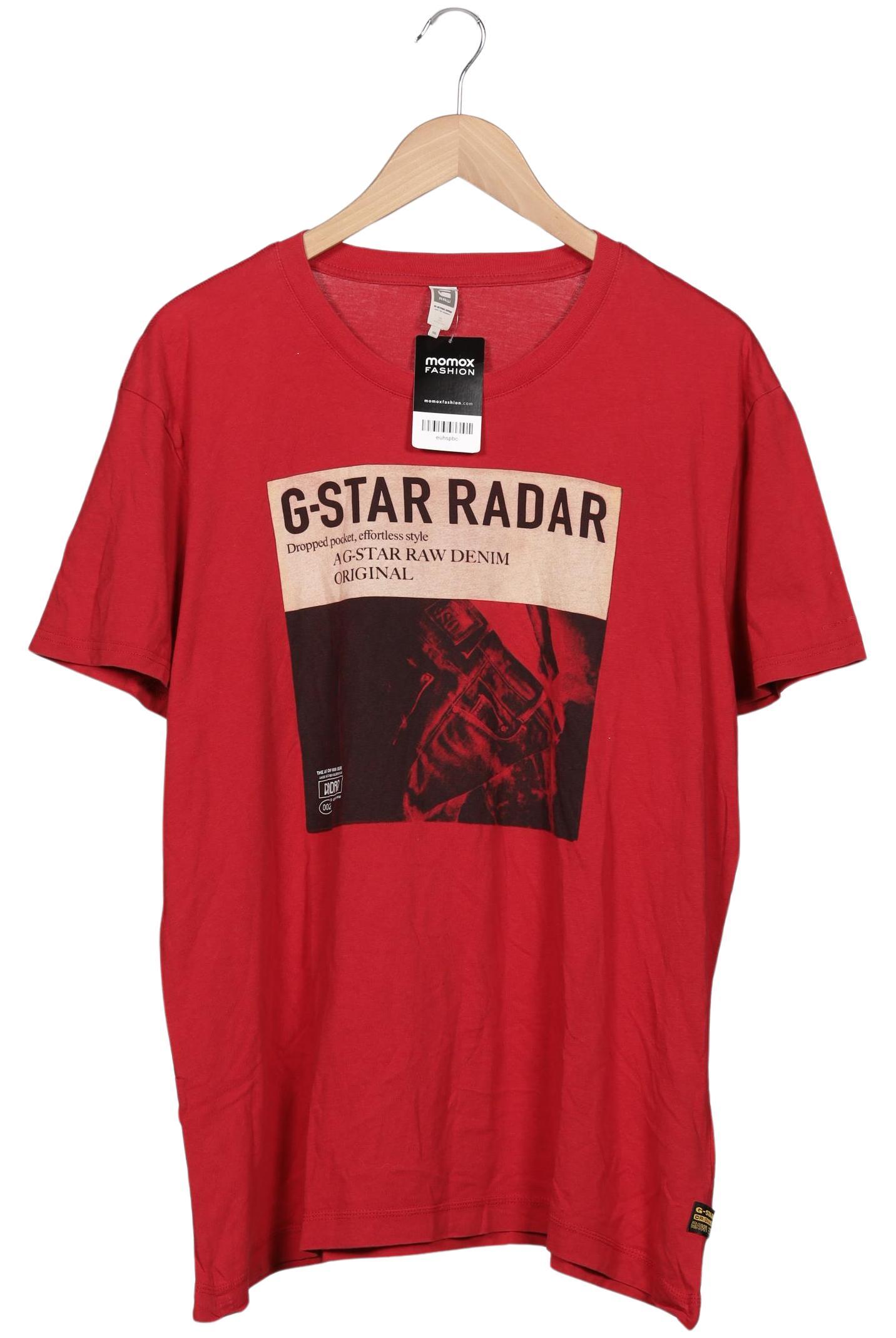 

G Star RAW Herren T-Shirt, rot, Gr. 56