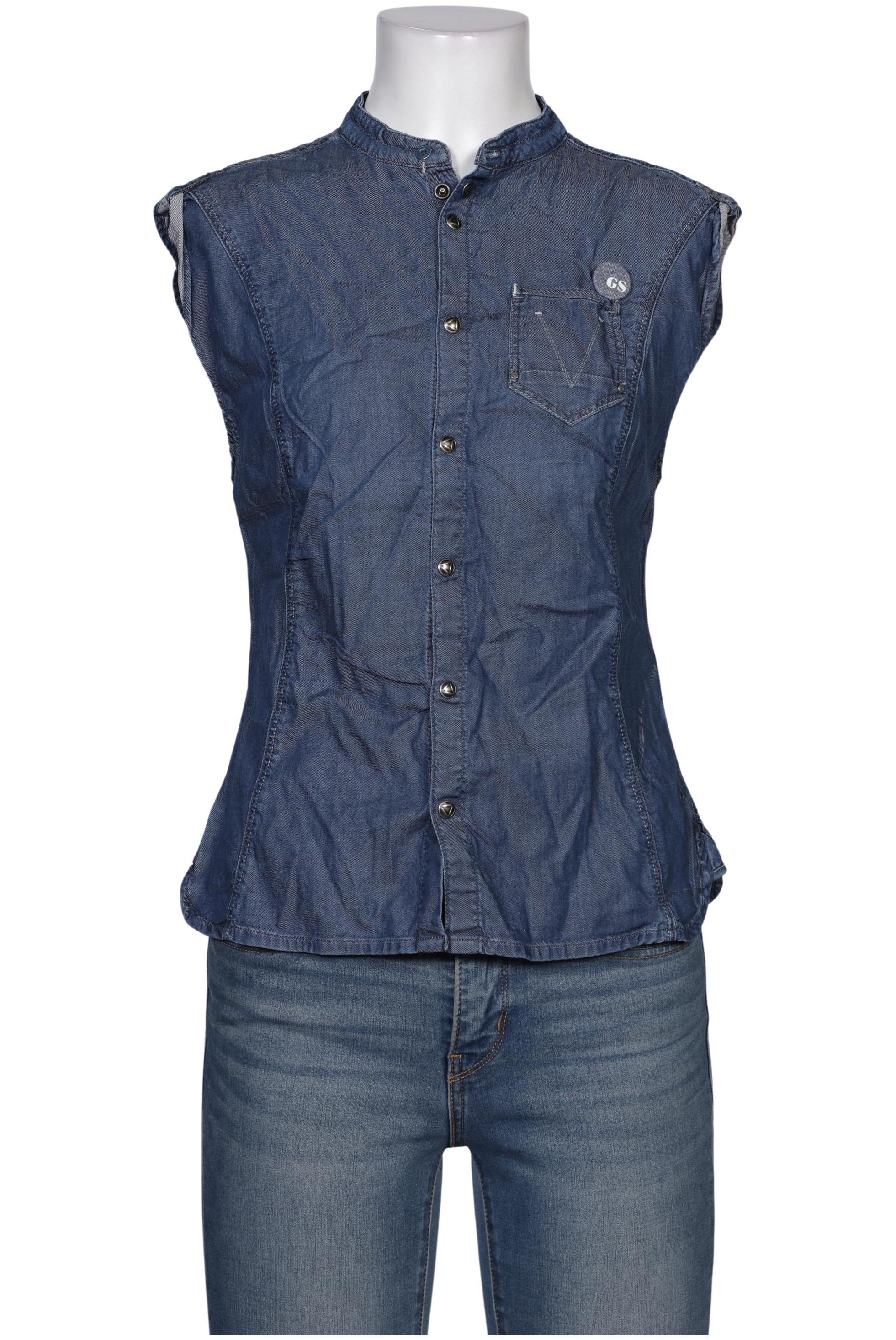 

G Star RAW Damen Bluse, blau, Gr. 36