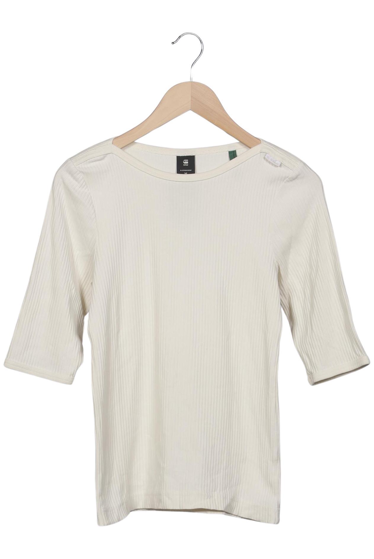 

G Star RAW Damen Langarmshirt, cremeweiß, Gr. 38