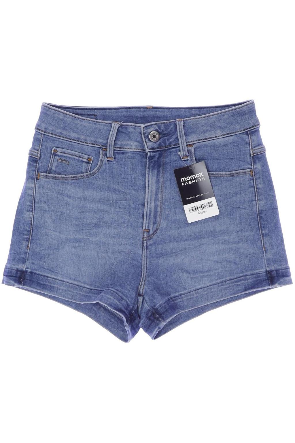 

G Star RAW Damen Shorts, blau, Gr. 28