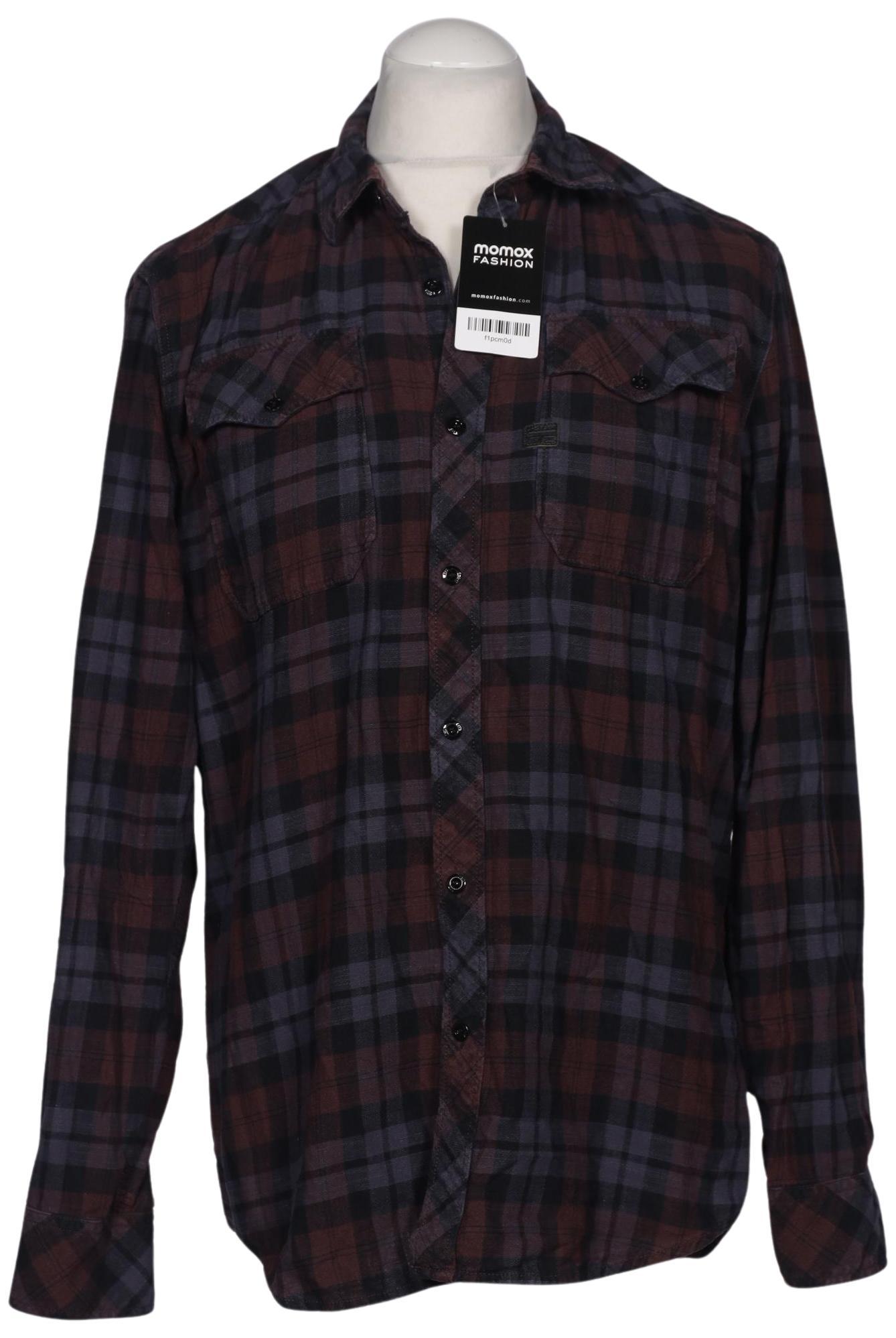 

G Star RAW Herren Hemd, bordeaux, Gr. 52