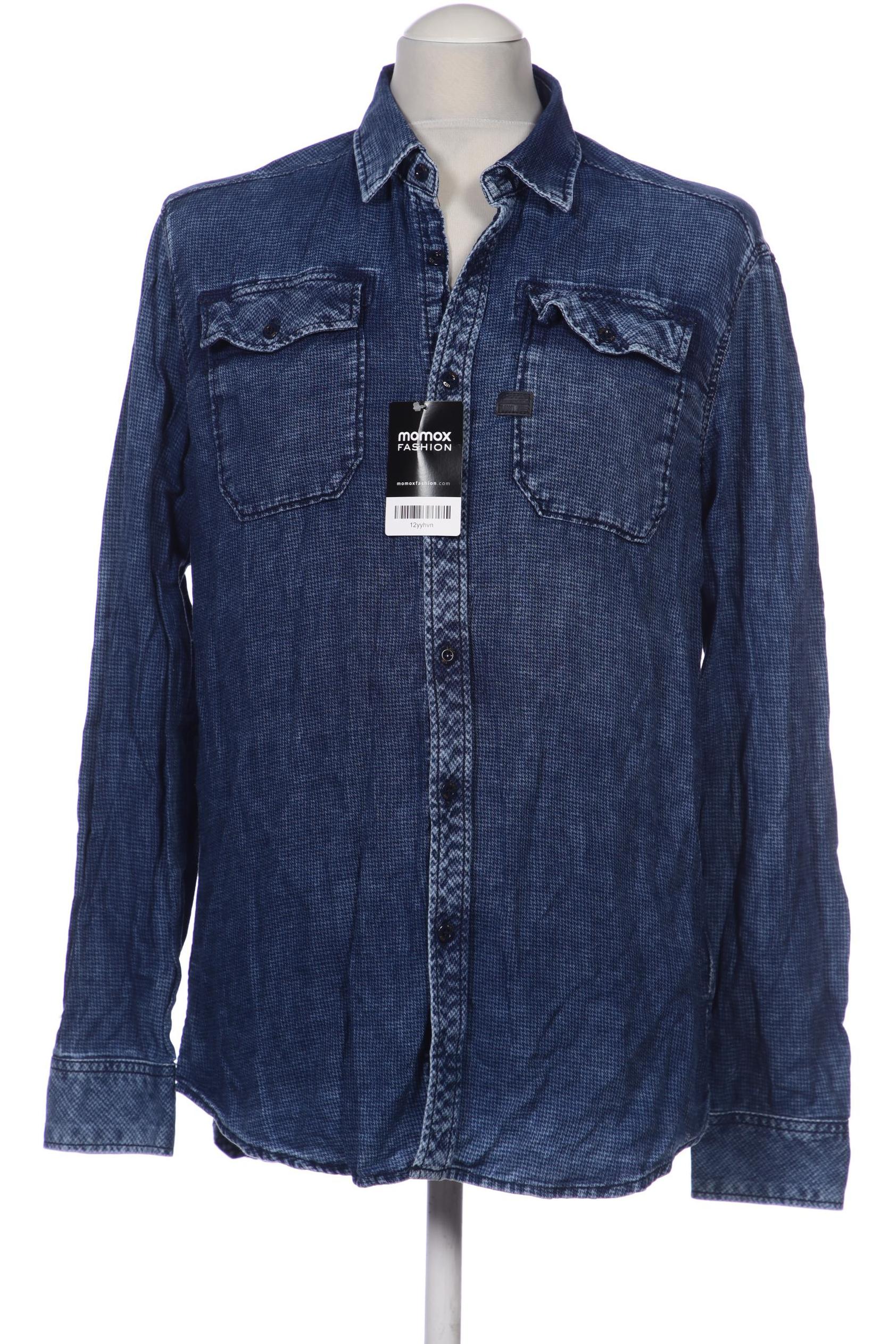 

G-STAR RAW Herren Hemd, blau