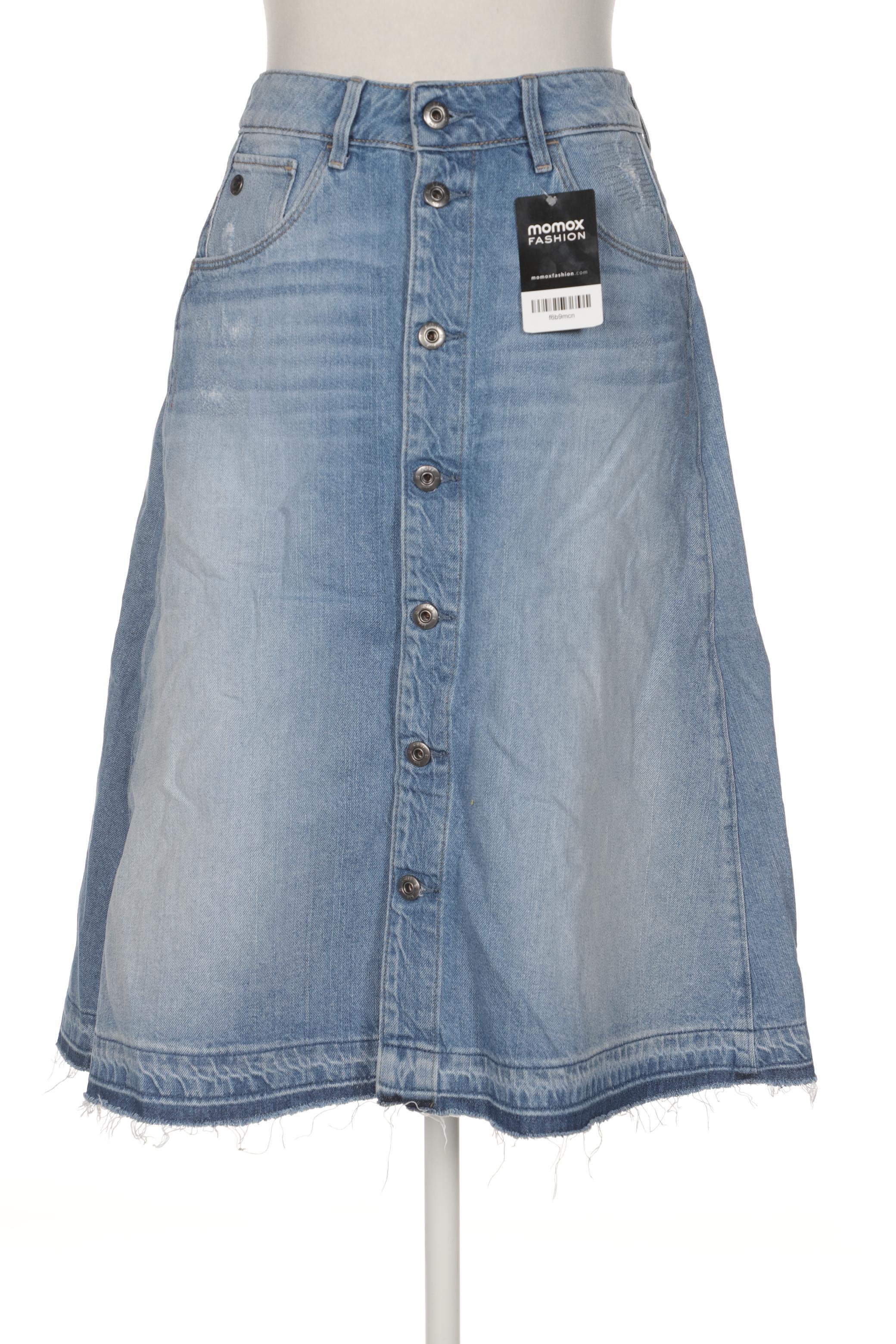 

G STAR RAW Damen Rock, blau