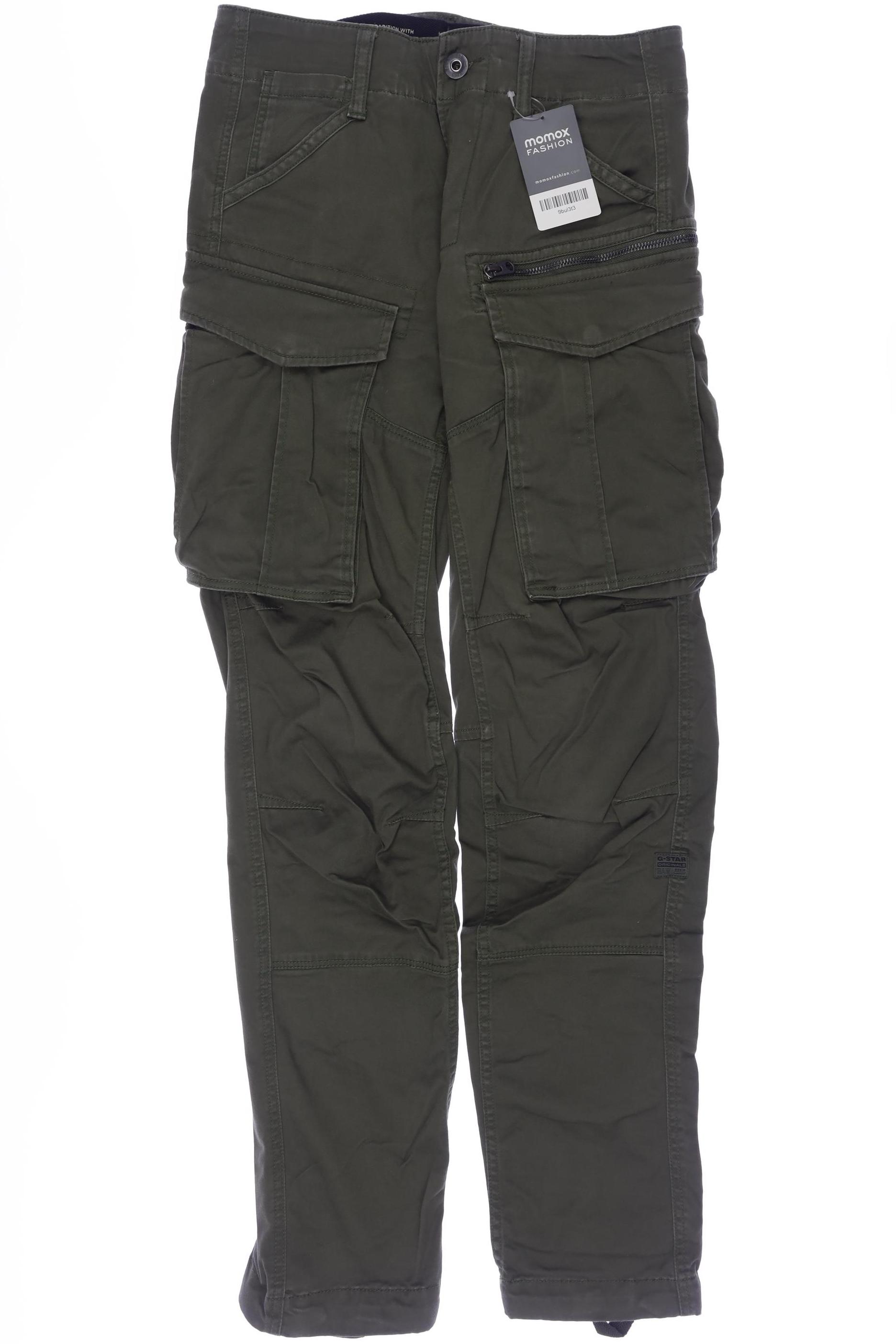 

G Star RAW Herren Stoffhose, grün, Gr. 26