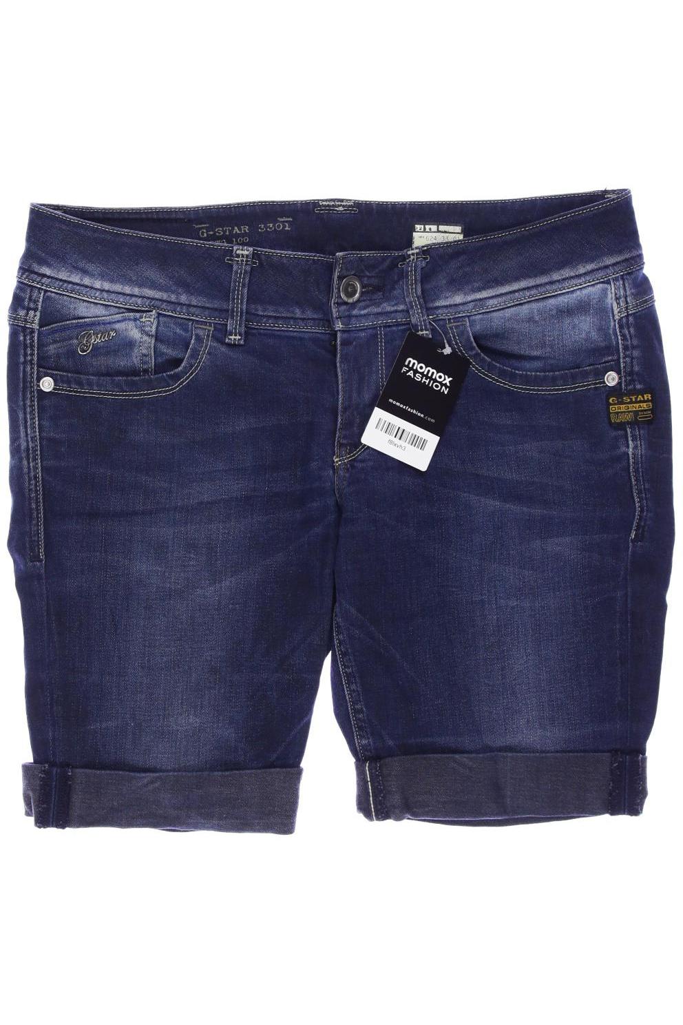 

G STAR RAW Damen Shorts, blau