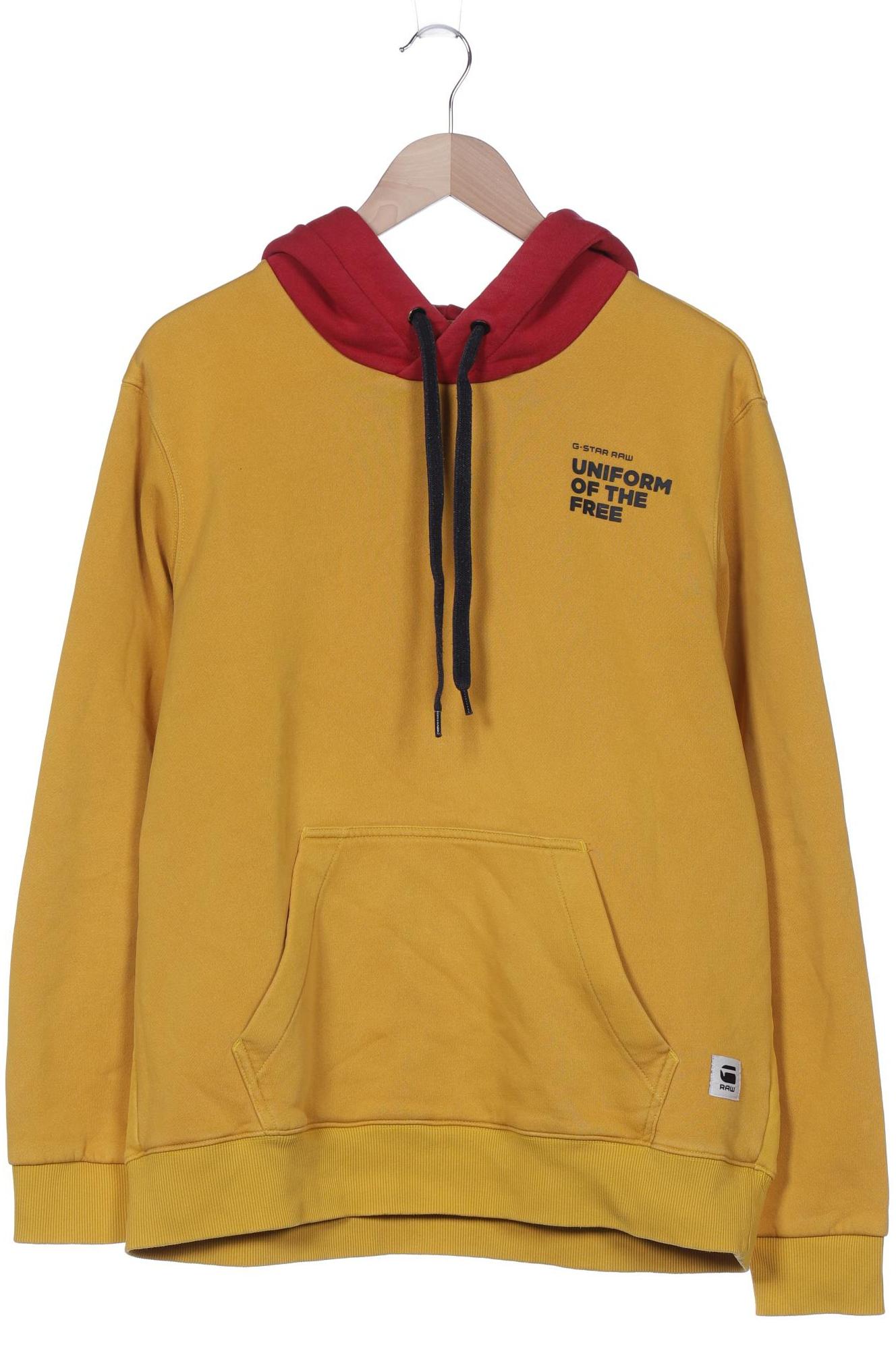 

G Star RAW Herren Kapuzenpullover, orange, Gr. 54