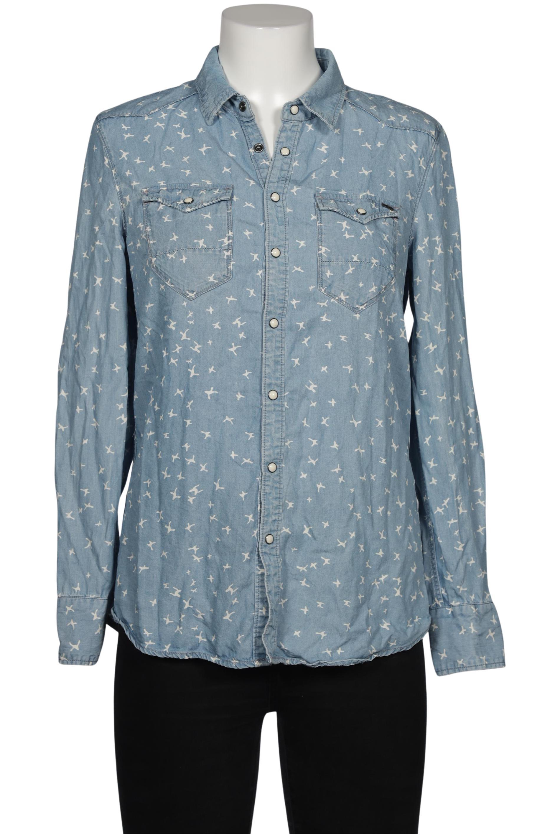 

G Star RAW Damen Bluse, blau, Gr. 38