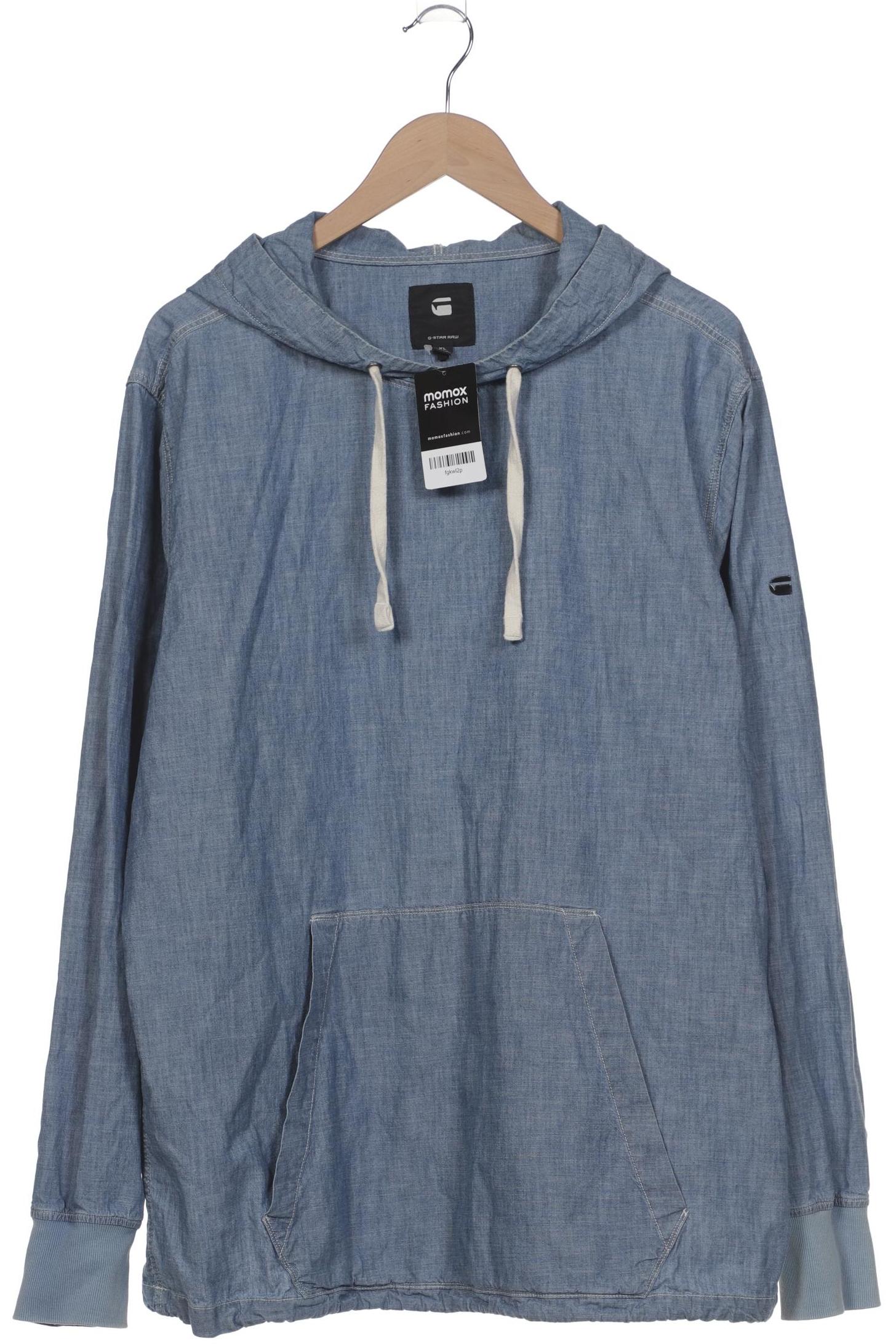 

G Star RAW Herren Kapuzenpullover, blau, Gr. 54