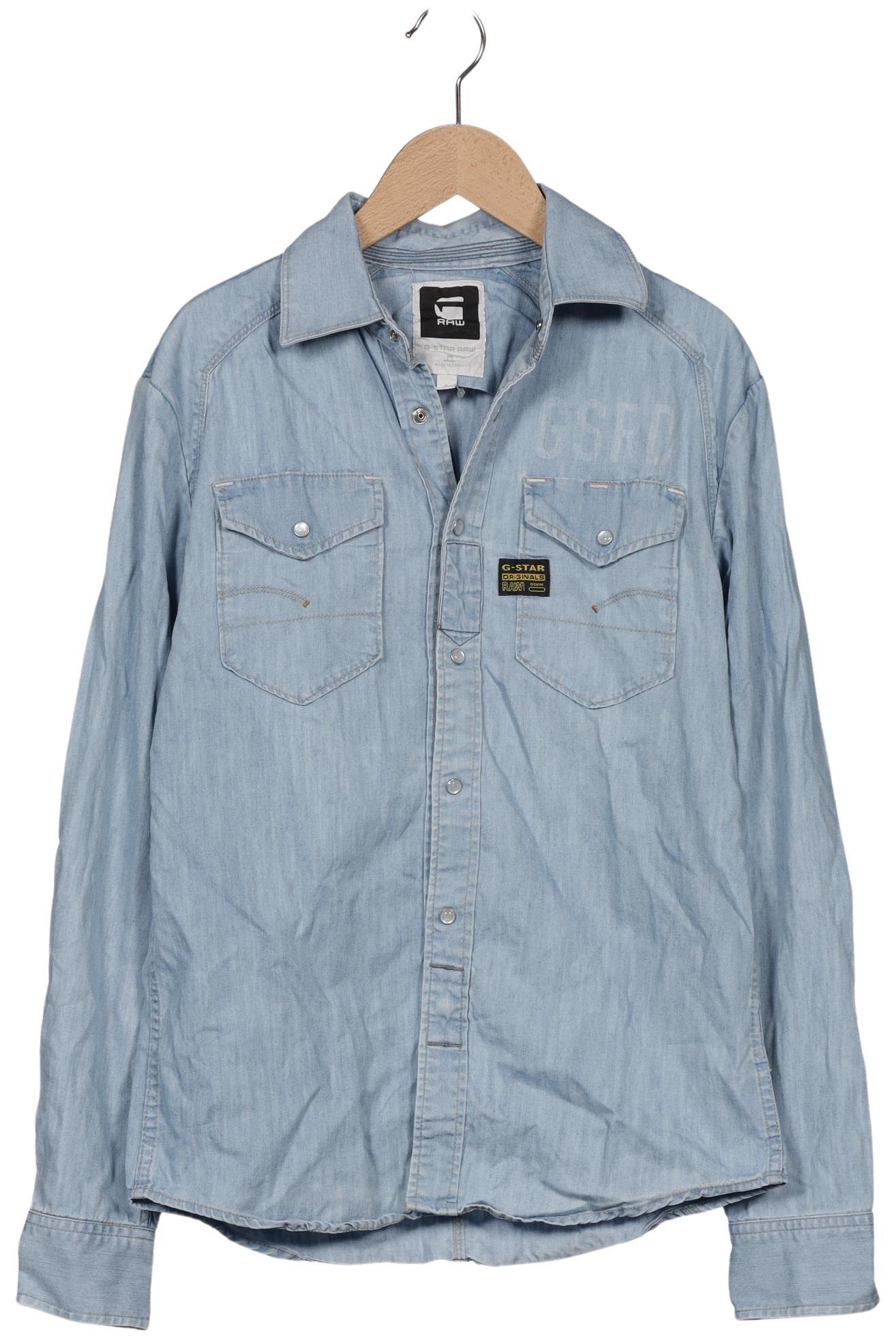 

G Star RAW Herren Hemd, hellblau, Gr. 46