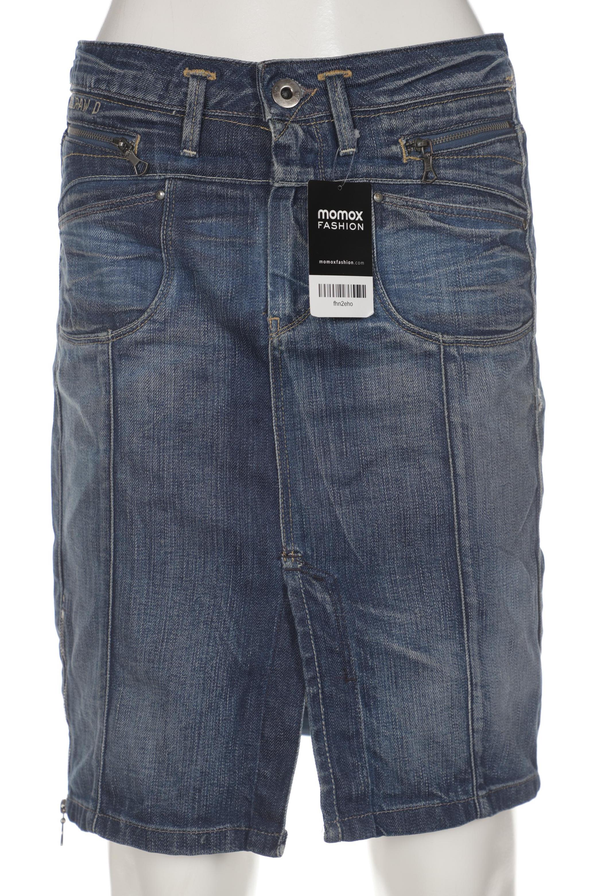 

G STAR RAW Damen Rock, blau