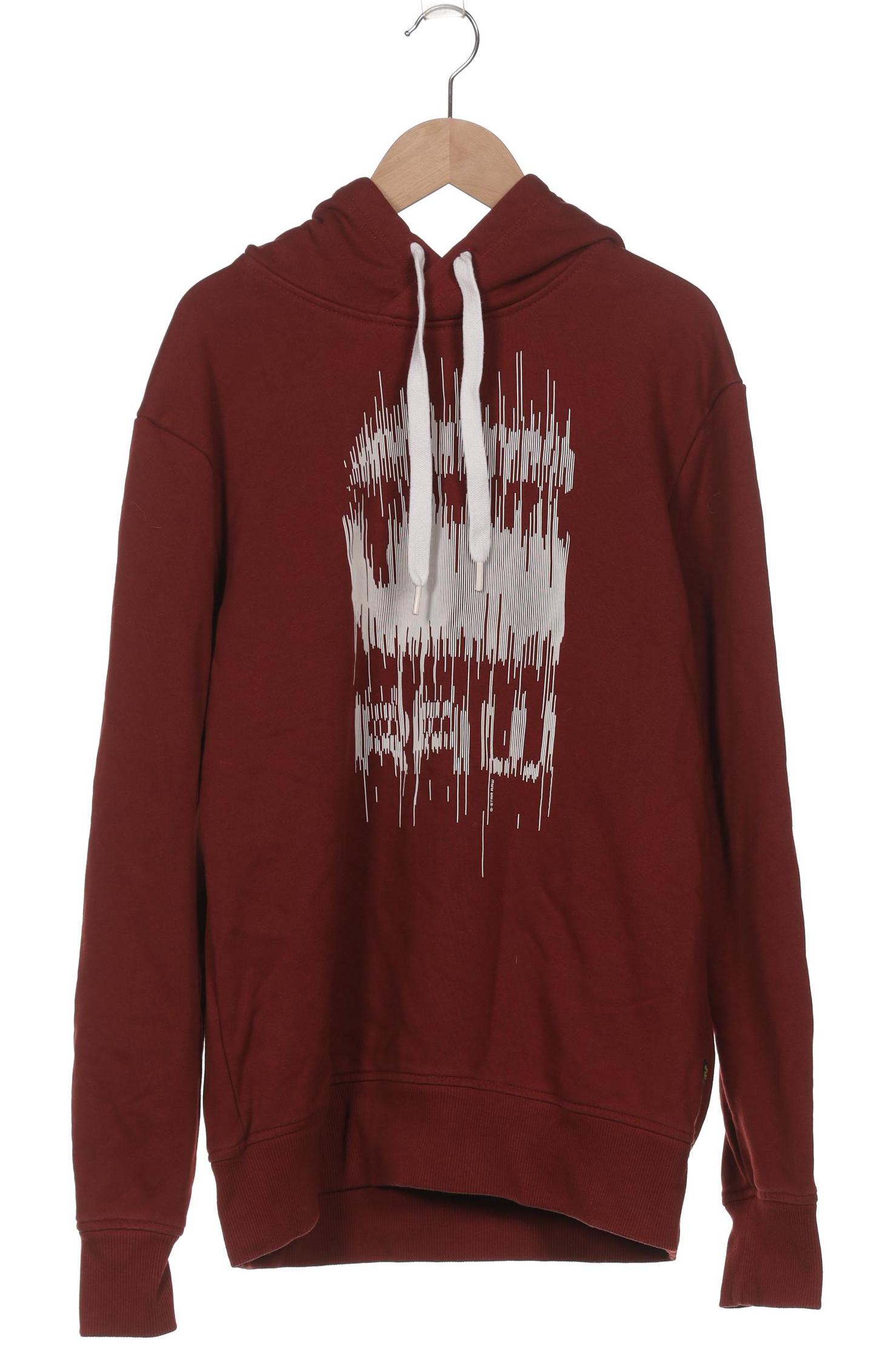 

G Star RAW Herren Kapuzenpullover, bordeaux, Gr. 52
