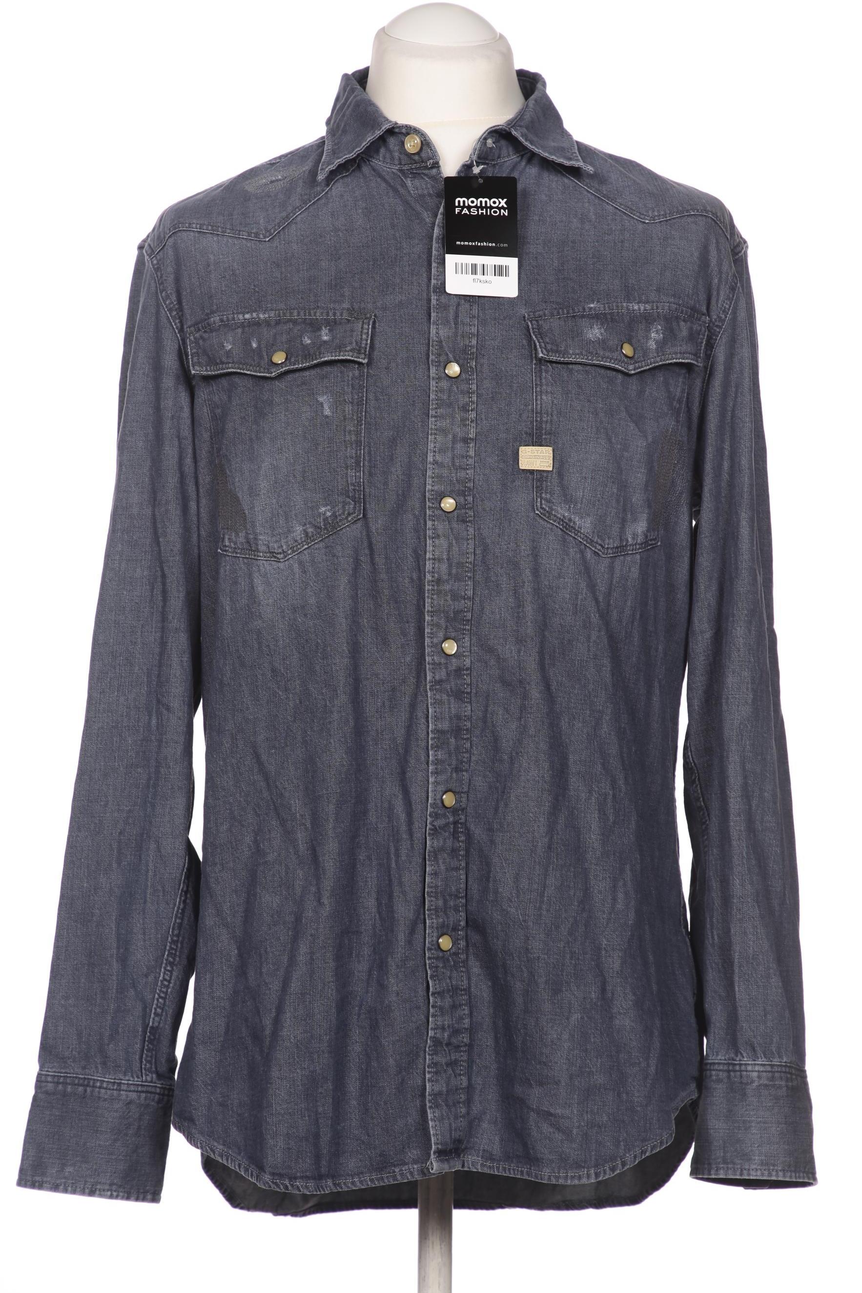 

G Star RAW Herren Hemd, grau, Gr. 54