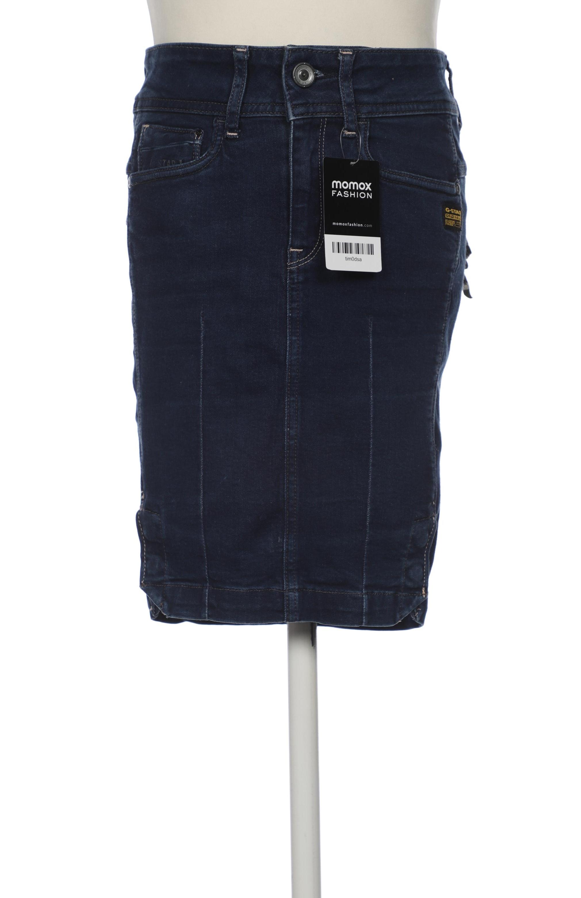 

G Star RAW Damen Rock, marineblau, Gr. 24
