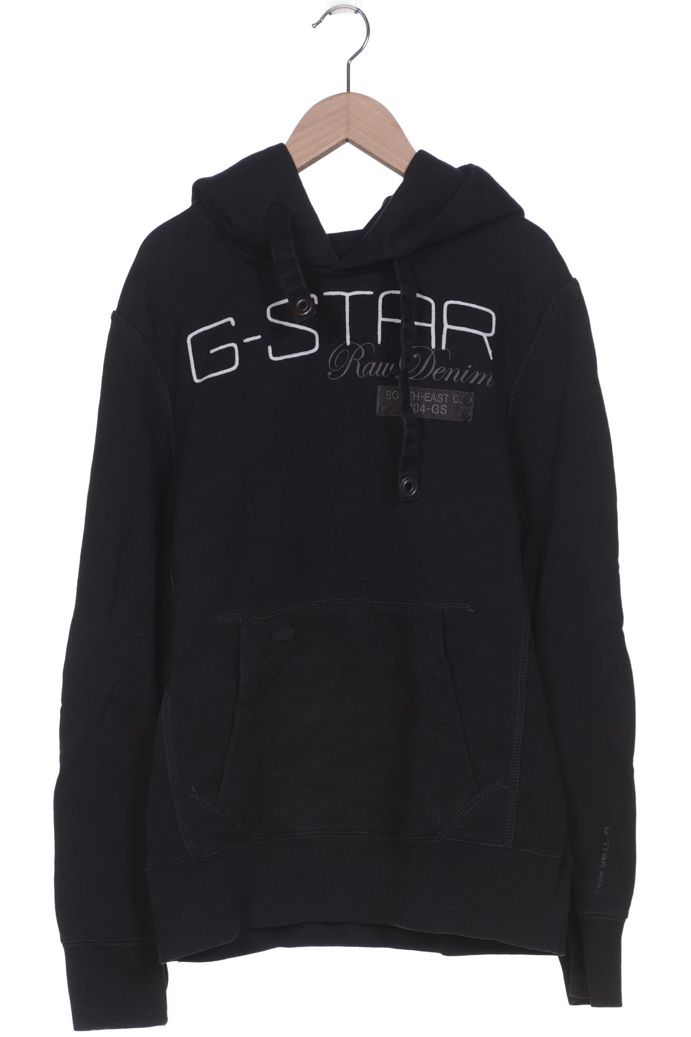 

G STAR RAW Damen Kapuzenpullover, schwarz