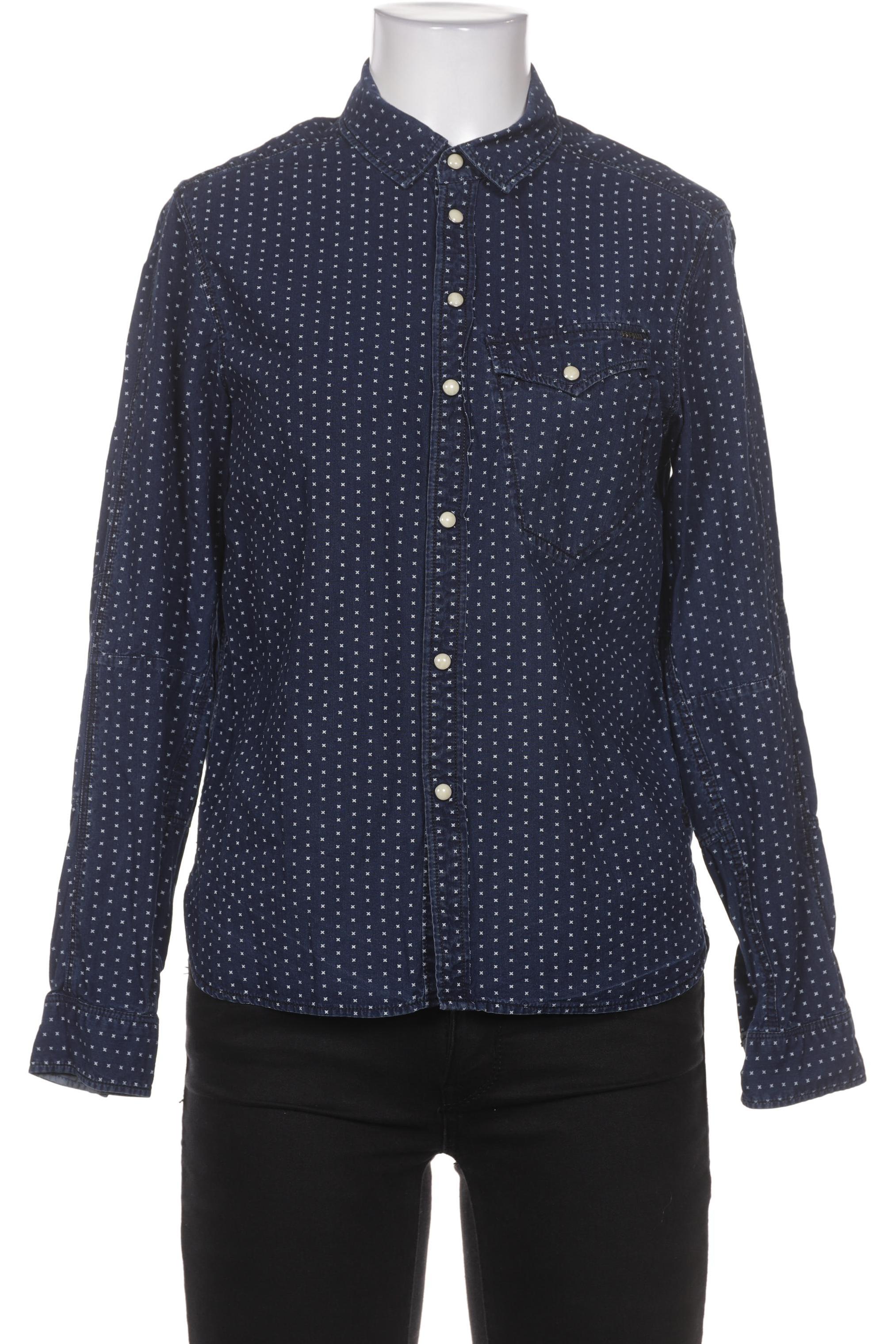 

G Star RAW Damen Bluse, marineblau, Gr. 34