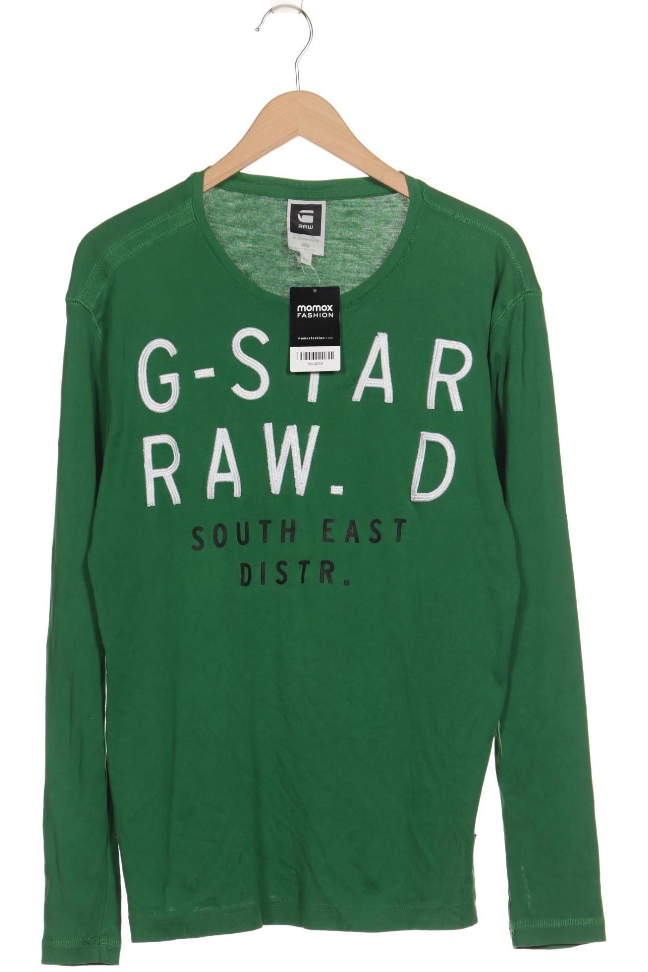 

G Star RAW Herren Langarmshirt, grün, Gr. 56