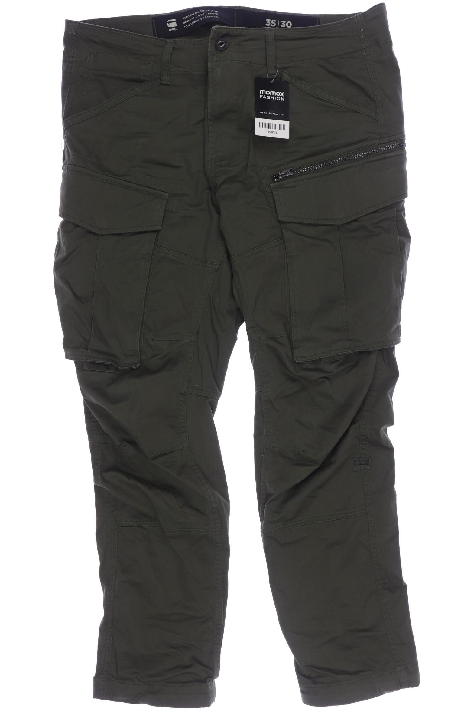 

G Star RAW Herren Stoffhose, grün, Gr. 35