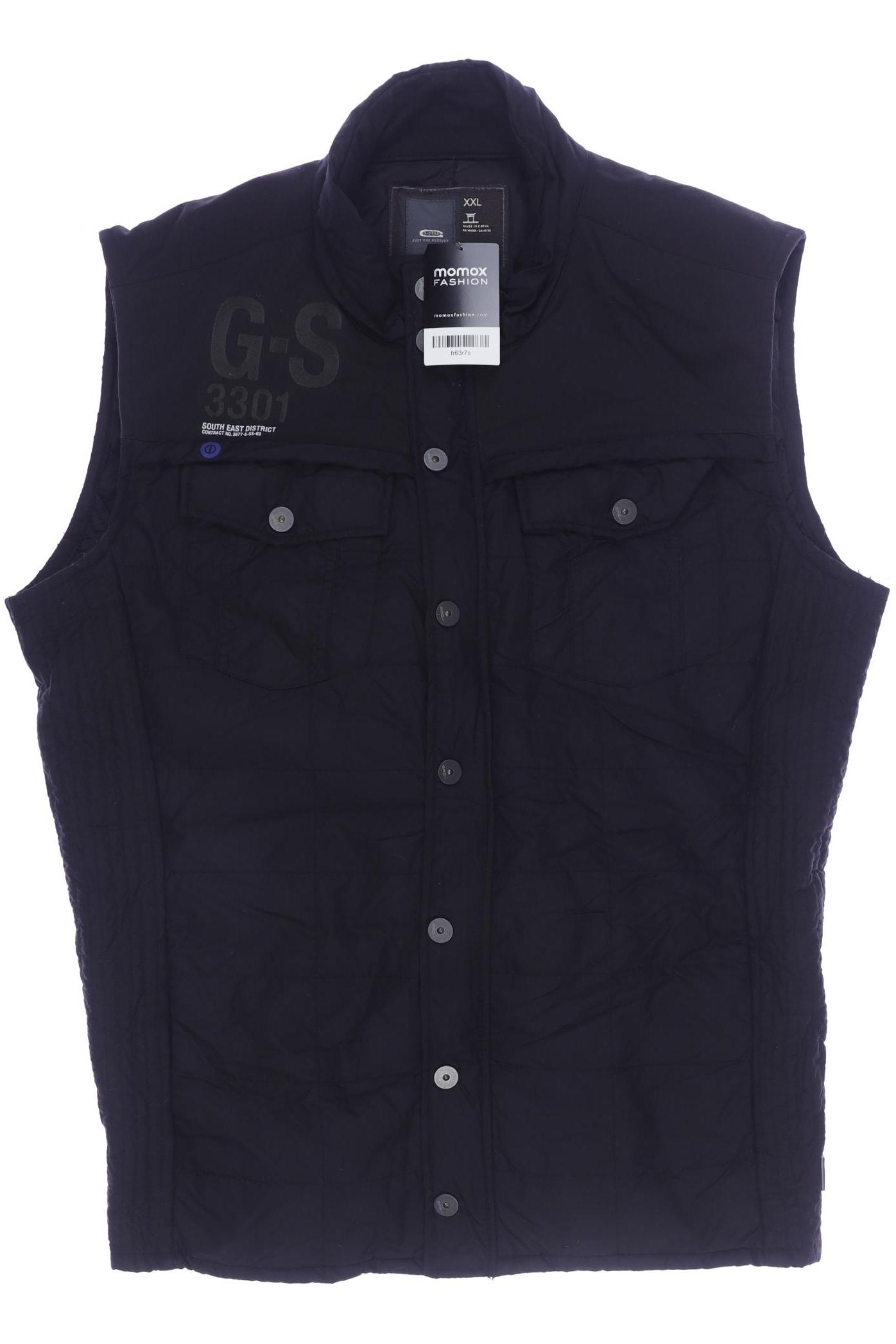 

G-Star RAW Herren Weste, schwarz, Gr. 56