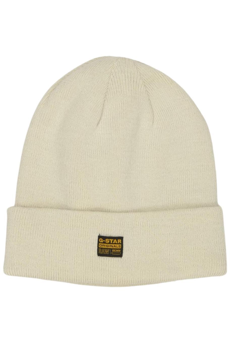 

G Star RAW Damen Hut/Mütze, cremeweiß, Gr. uni