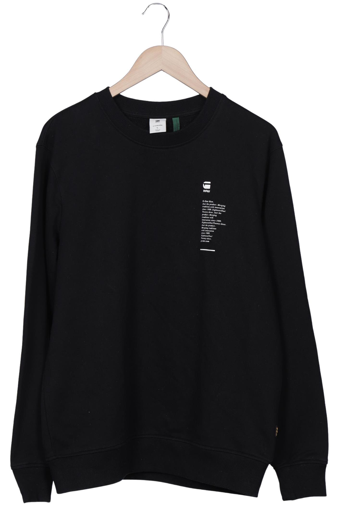 

G Star RAW Herren Sweatshirt, schwarz, Gr. 52
