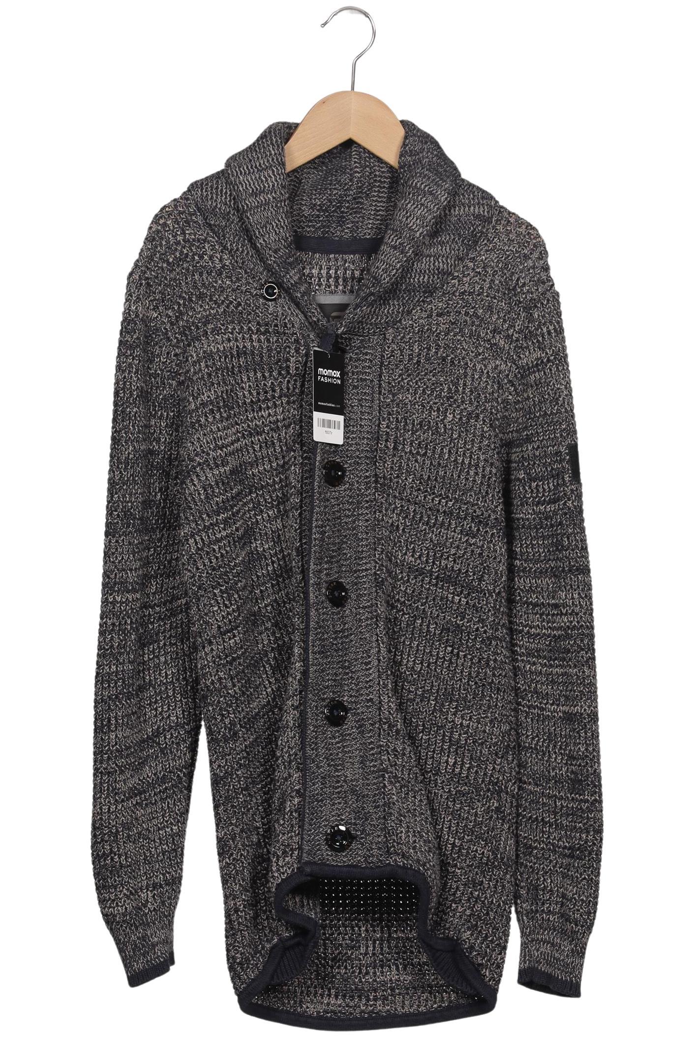 

G Star RAW Herren Strickjacke, grau, Gr. 48