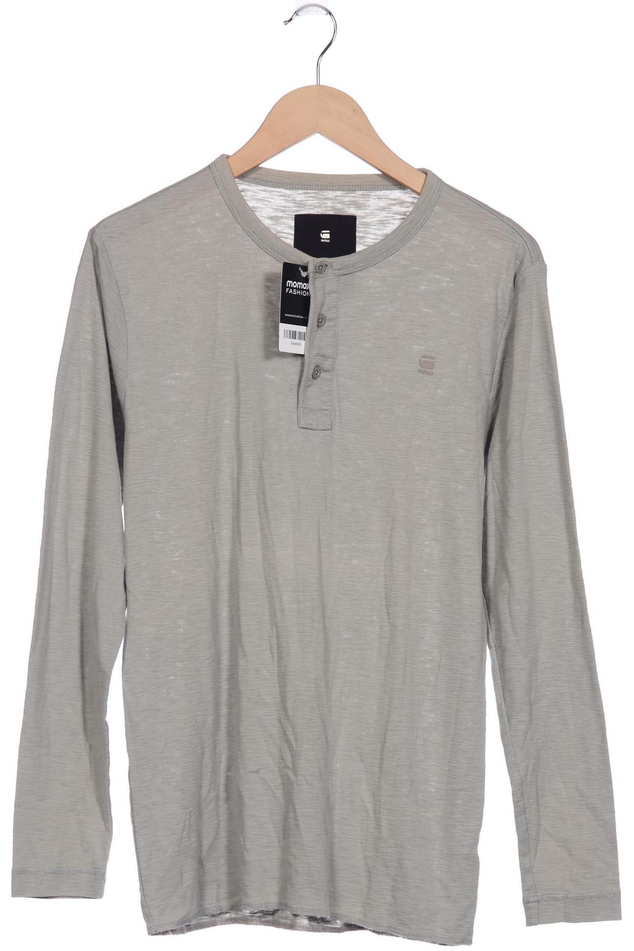

G Star RAW Herren Langarmshirt, grau, Gr. 48