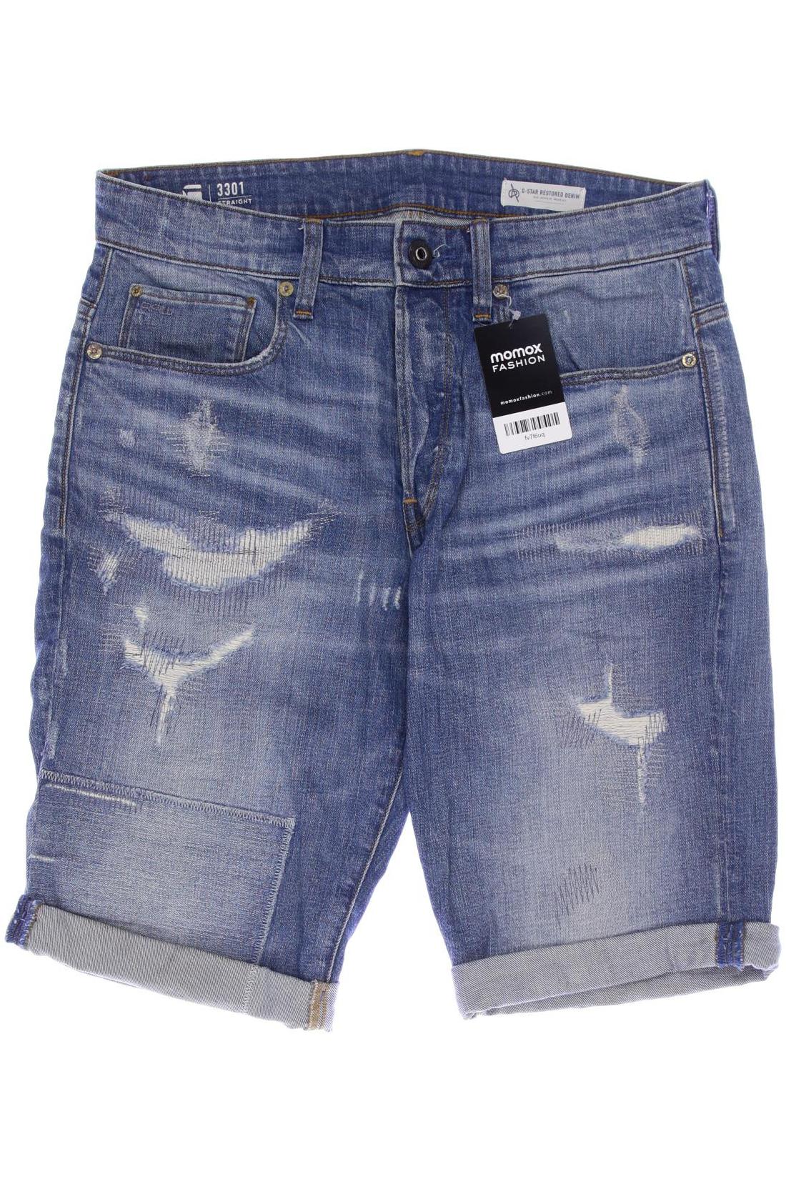 

G STAR RAW Herren Shorts, blau