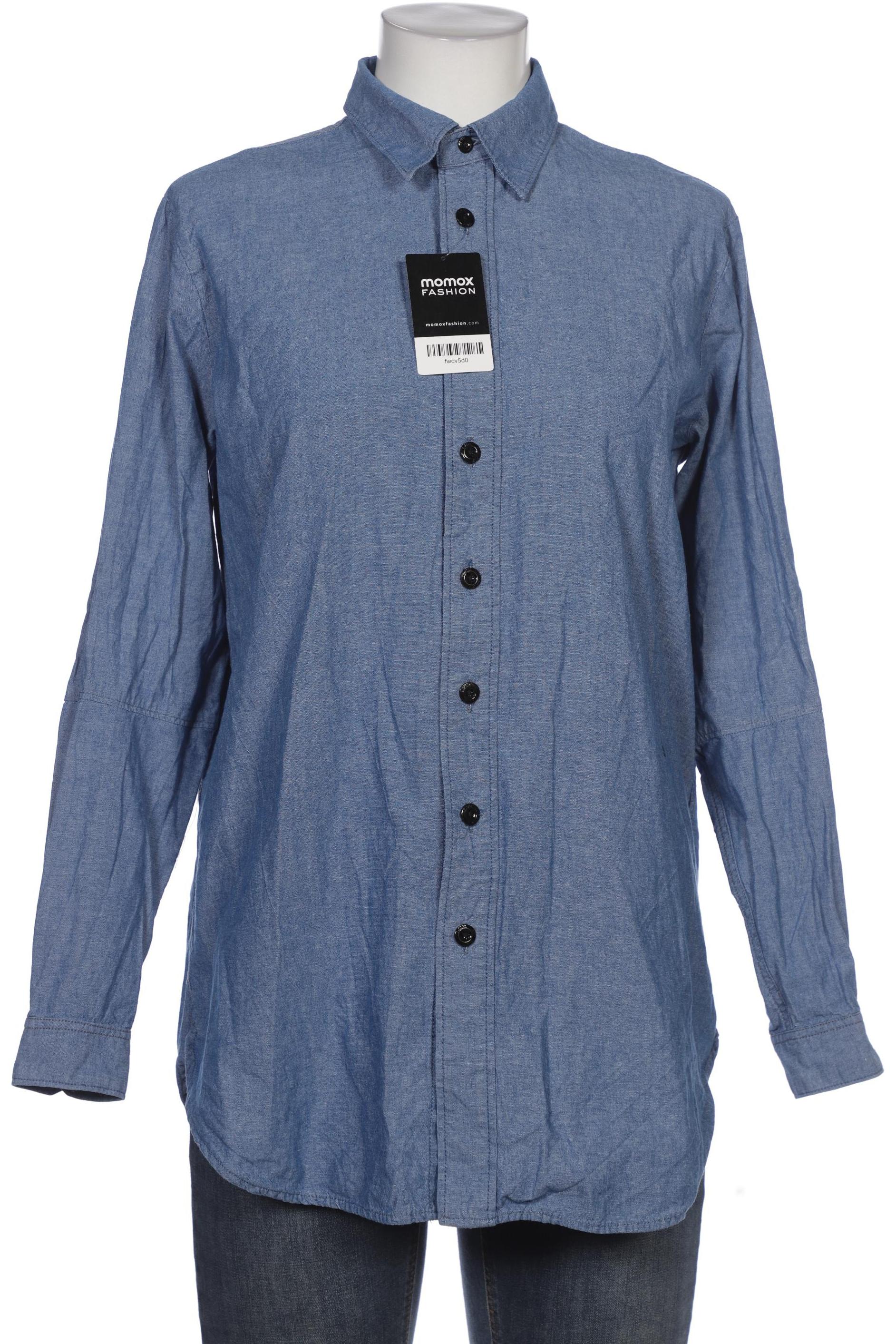 

G STAR RAW Damen Bluse, blau