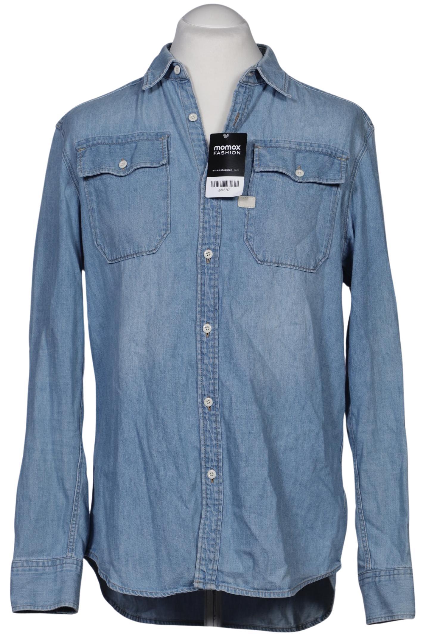 

G Star RAW Herren Hemd, hellblau, Gr. 52