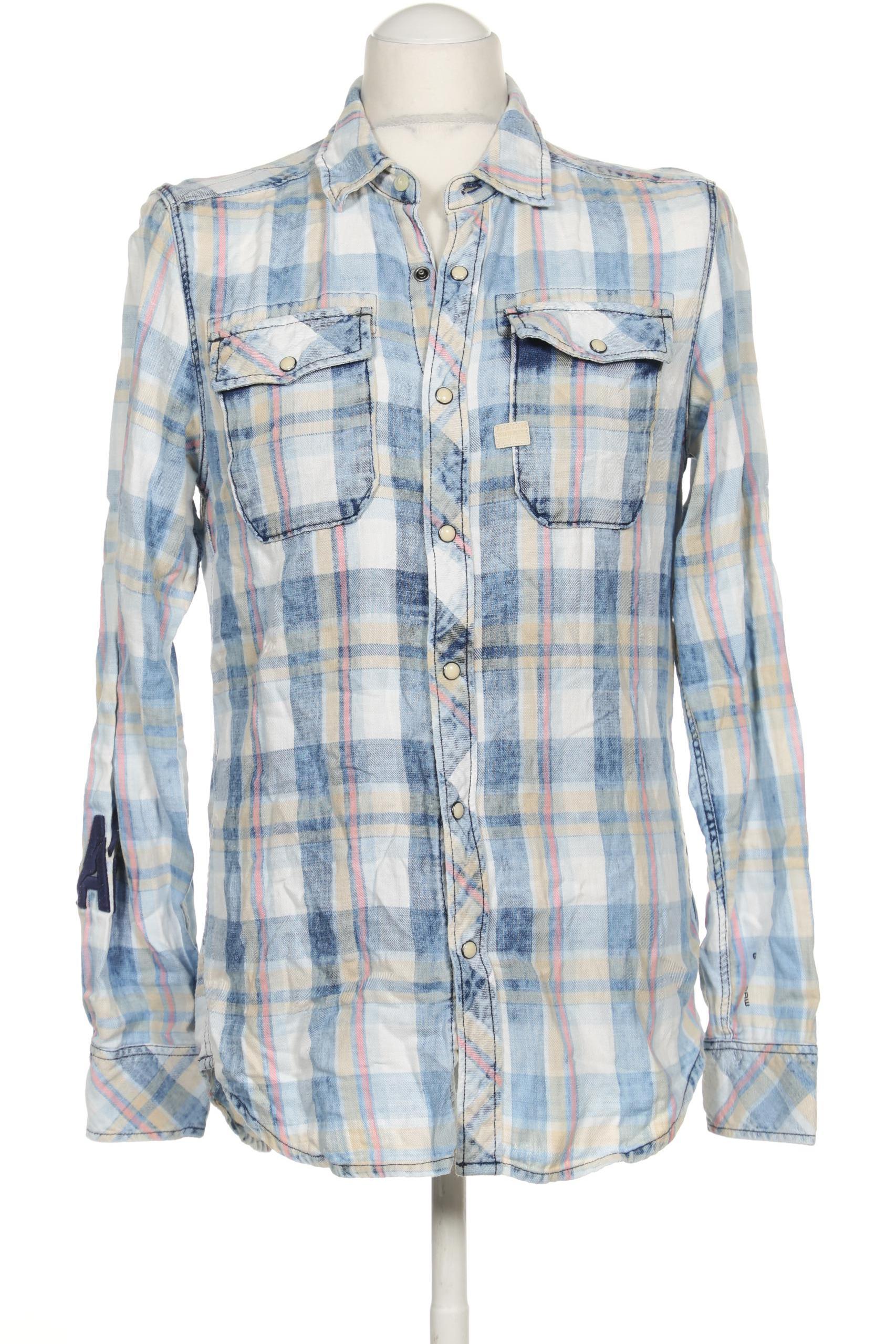 

G Star RAW Herren Hemd, blau, Gr. 48