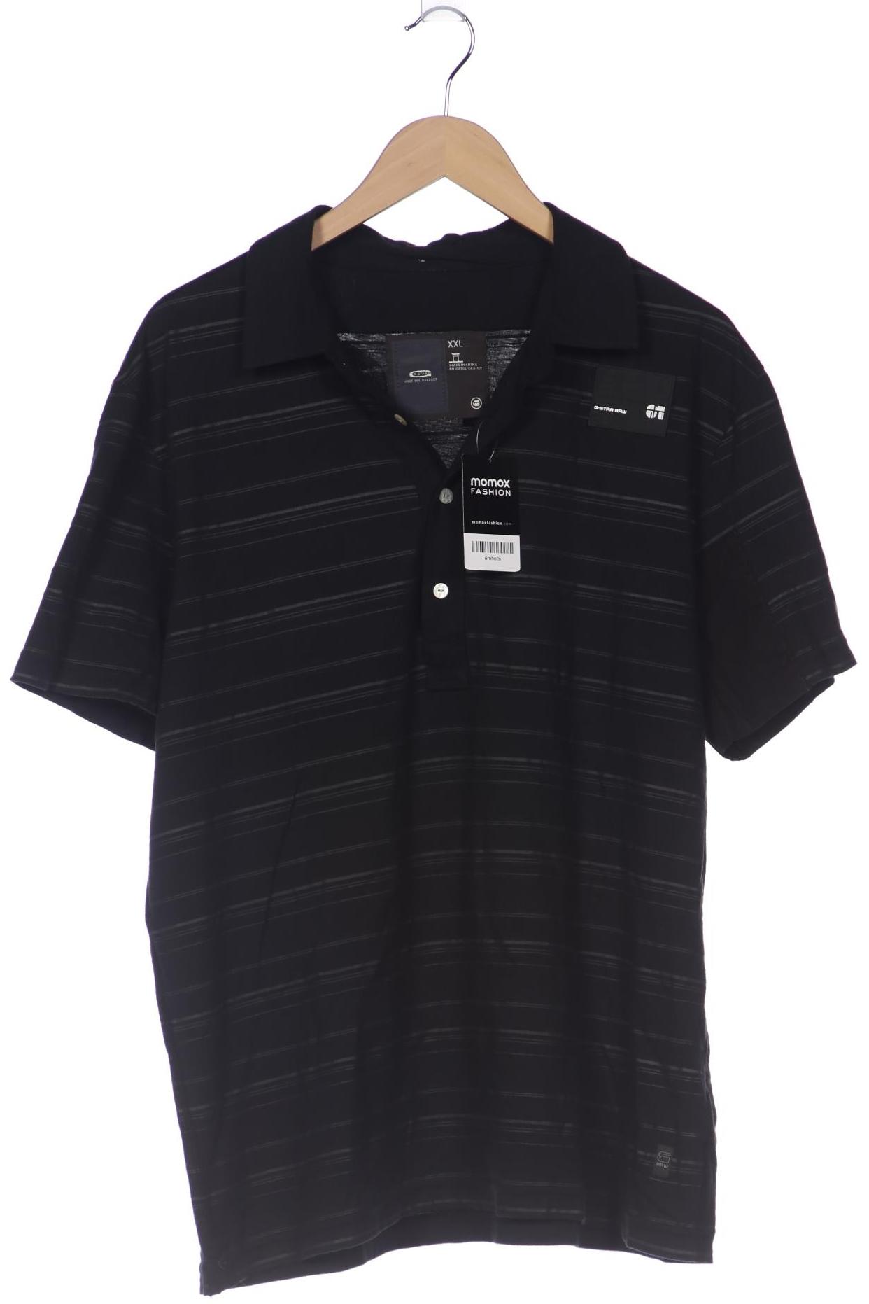 

G Star RAW Herren Poloshirt, schwarz, Gr. 56