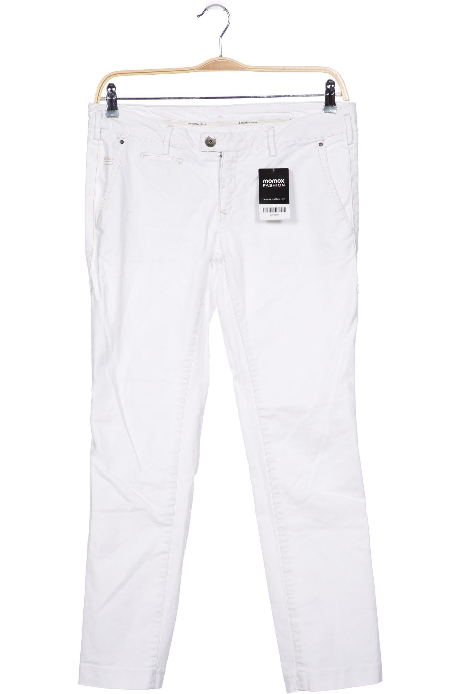 

G-STAR RAW Damen Stoffhose, weiß