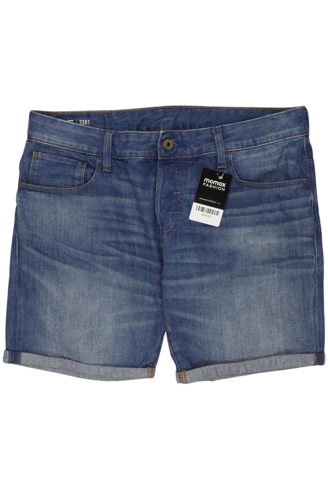 

G Star RAW Damen Shorts, blau, Gr. 34