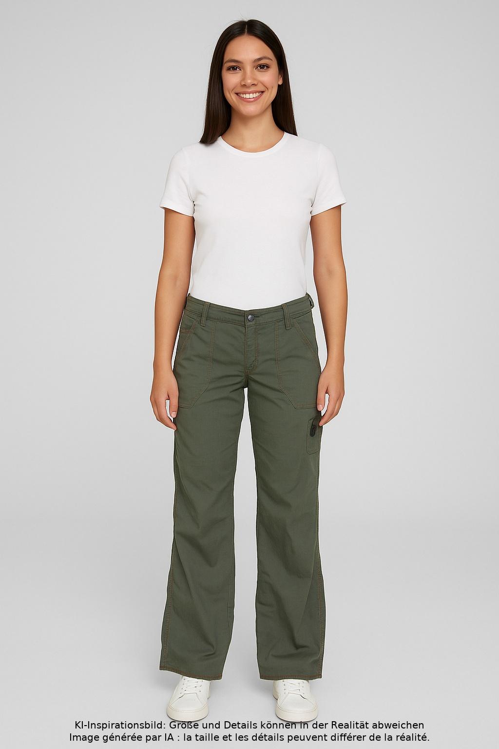 

G Star RAW Damen Stoffhose, grün, Gr. 30