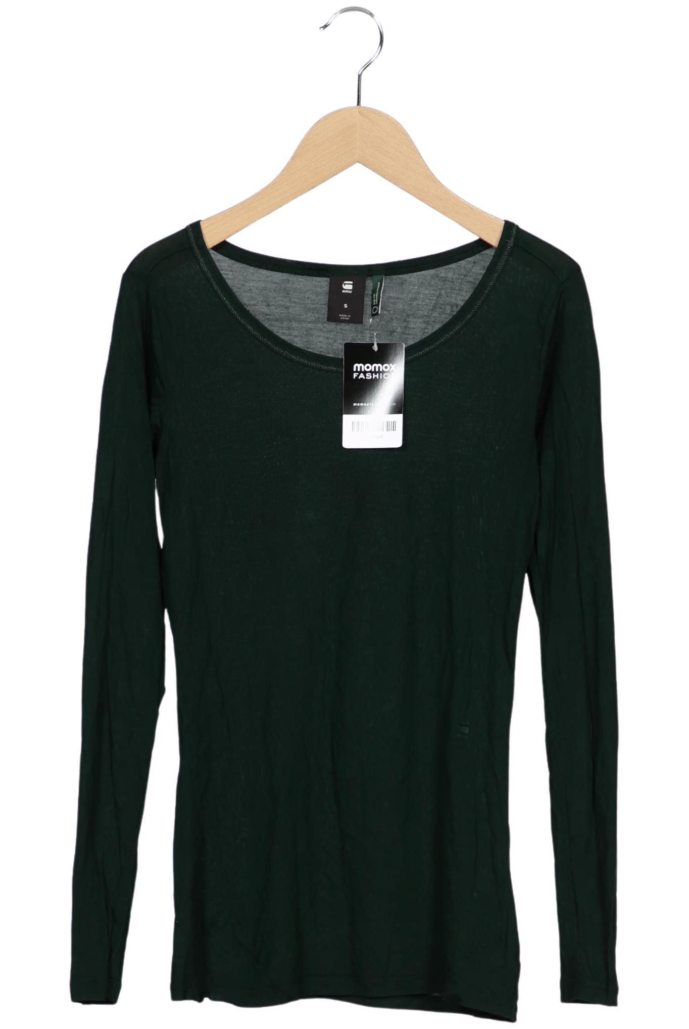 

G Star RAW Damen Langarmshirt, grün, Gr. 36