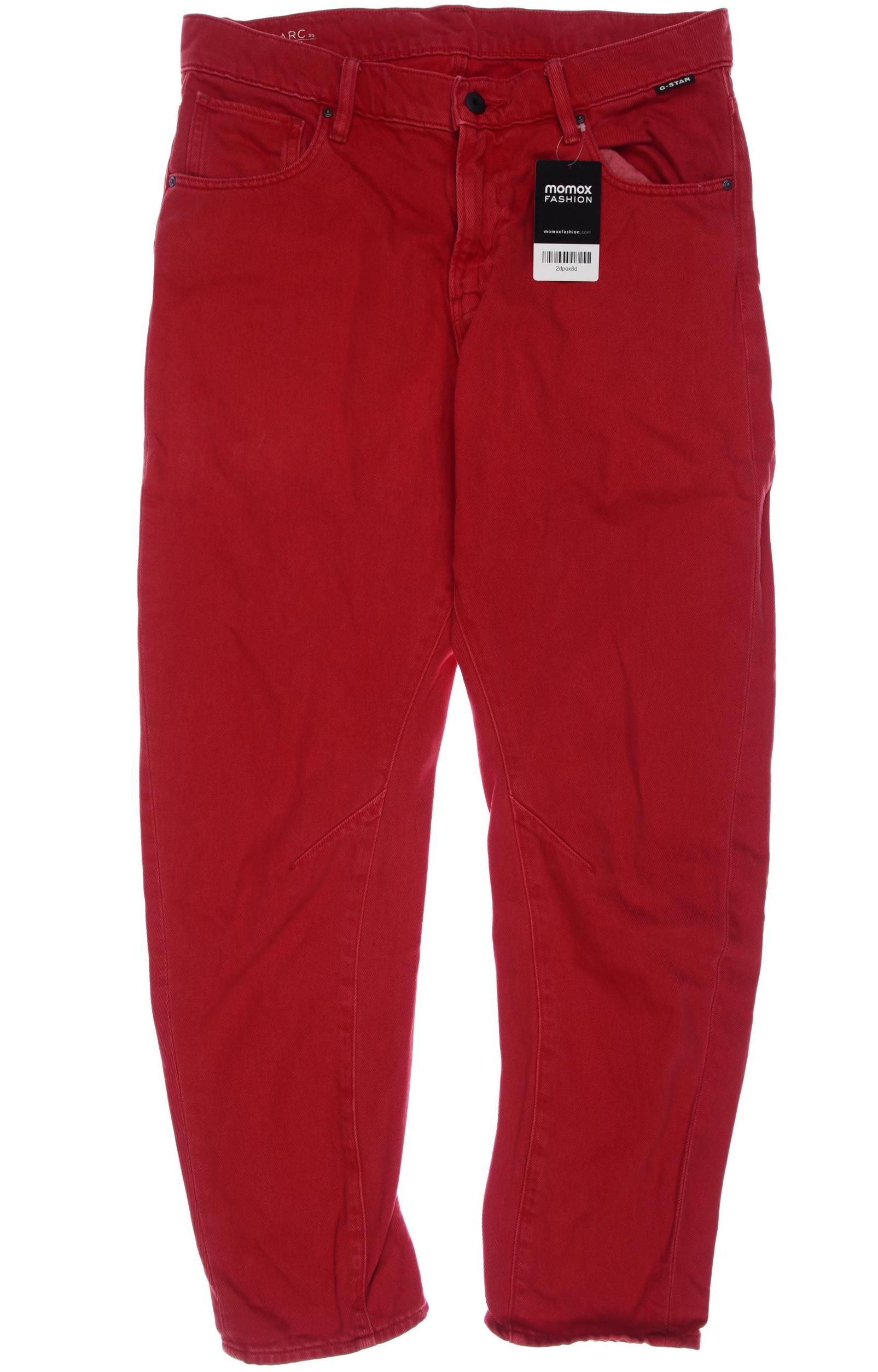 

G Star RAW Damen Jeans, rot, Gr. 32