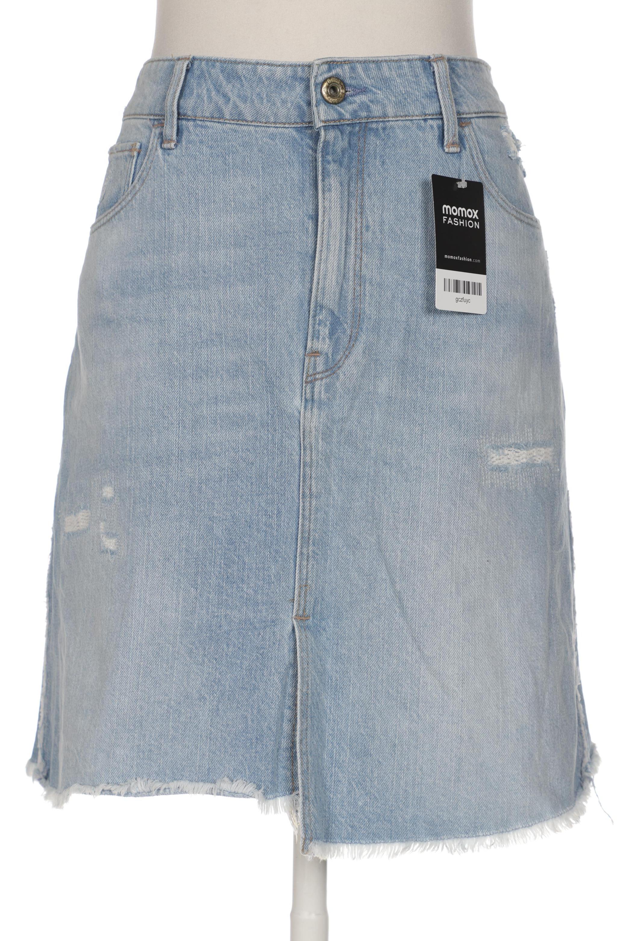 

G STAR RAW Damen Rock, hellblau