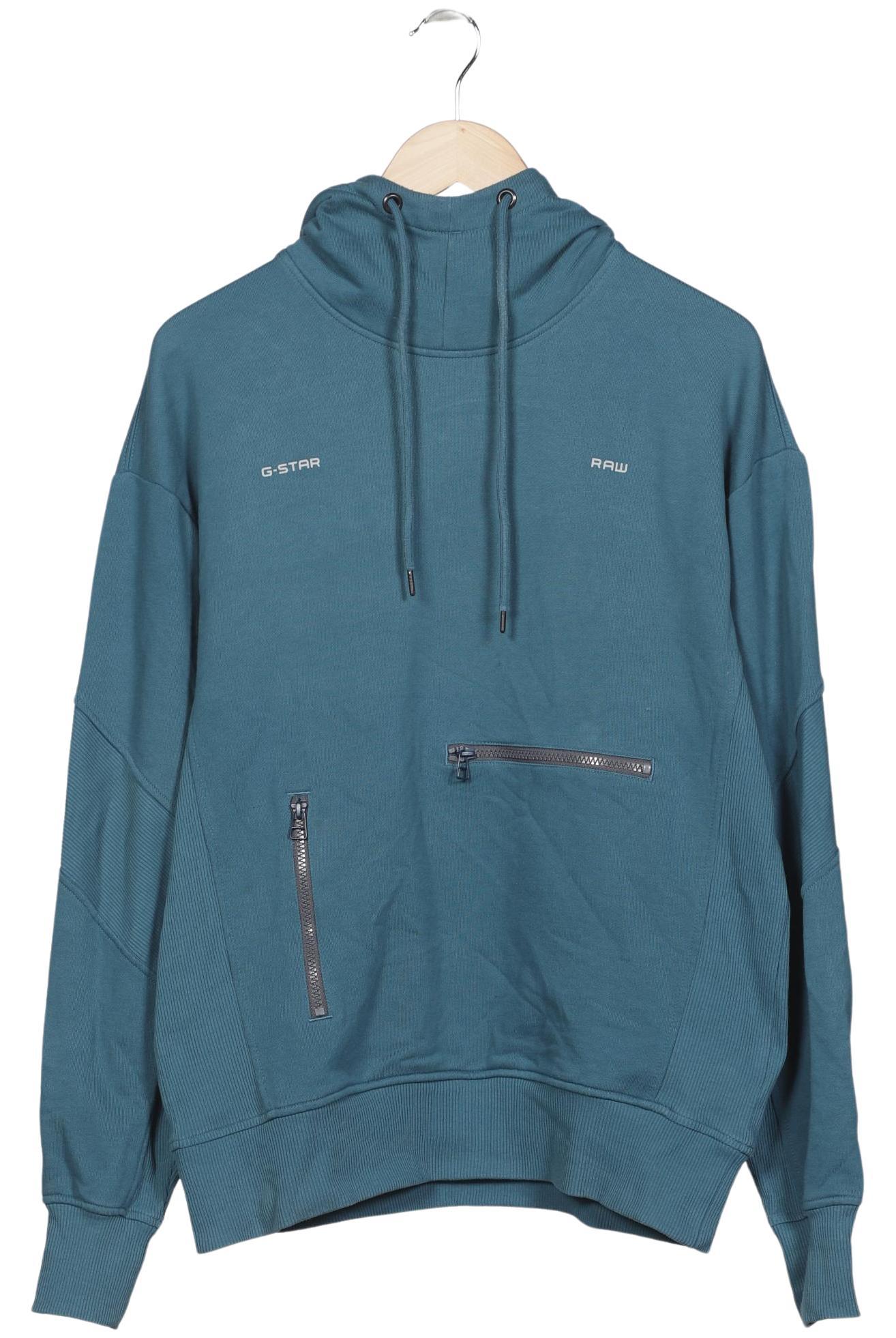 

G Star RAW Herren Kapuzenpullover, türkis, Gr. 48