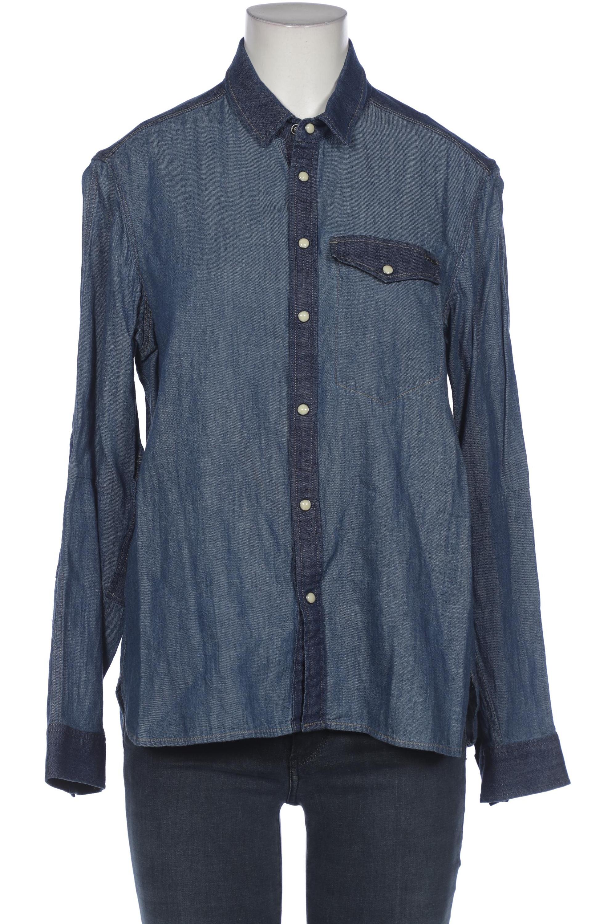 

G Star RAW Damen Bluse, blau, Gr. 38